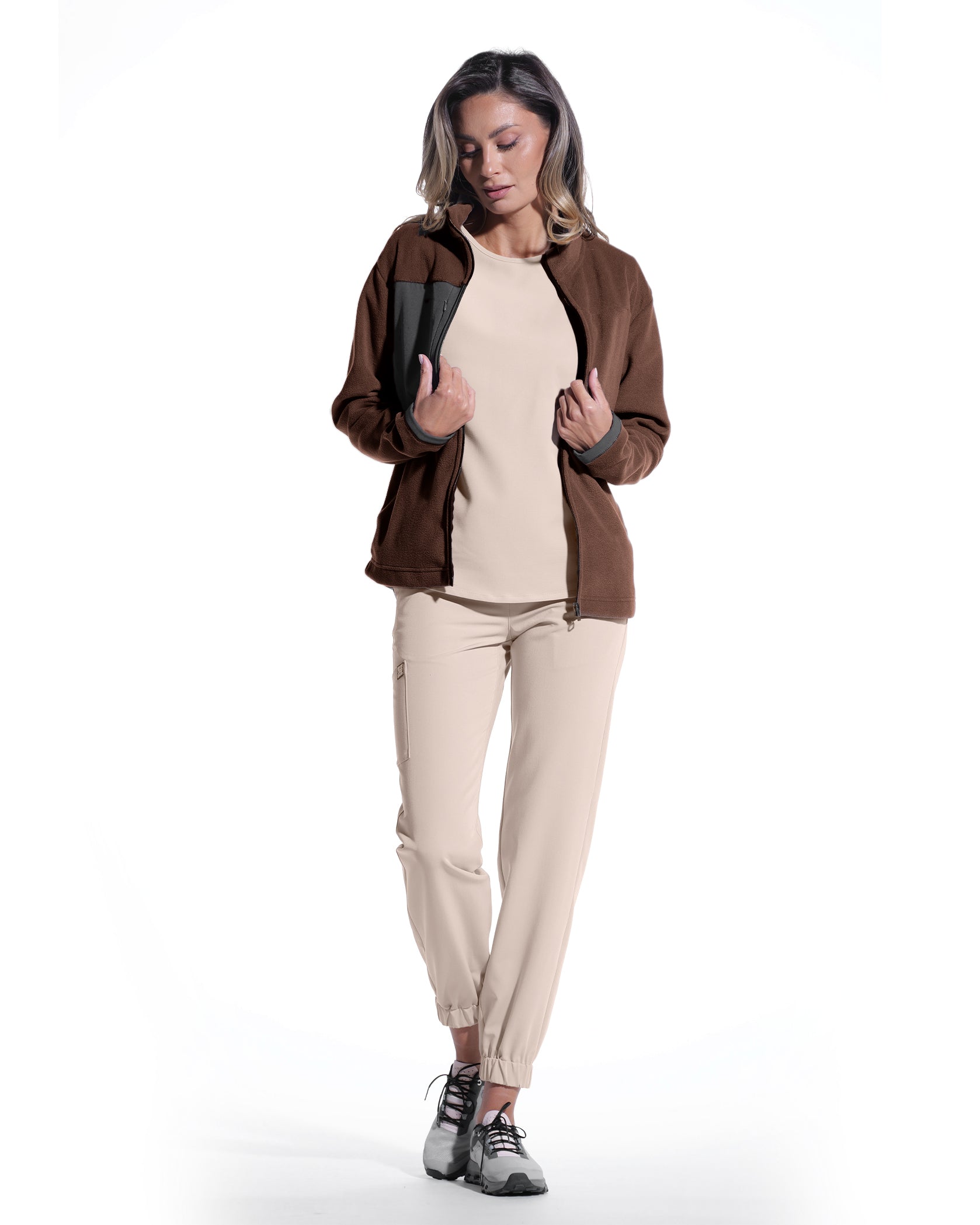 Women's medical Jacket CLOUD mocha - Image 4
