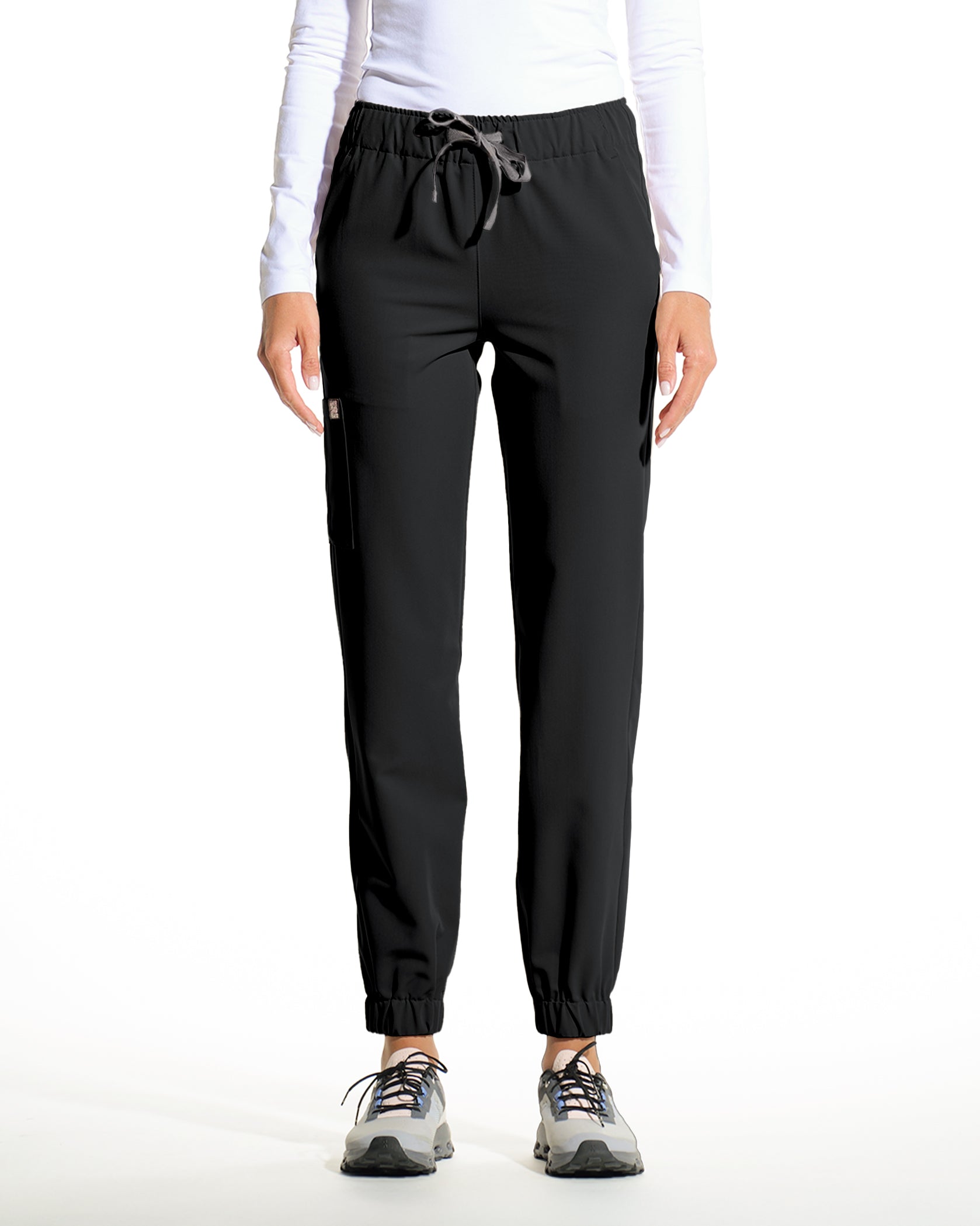 Costum medical ACTIVE Negru - Image 3