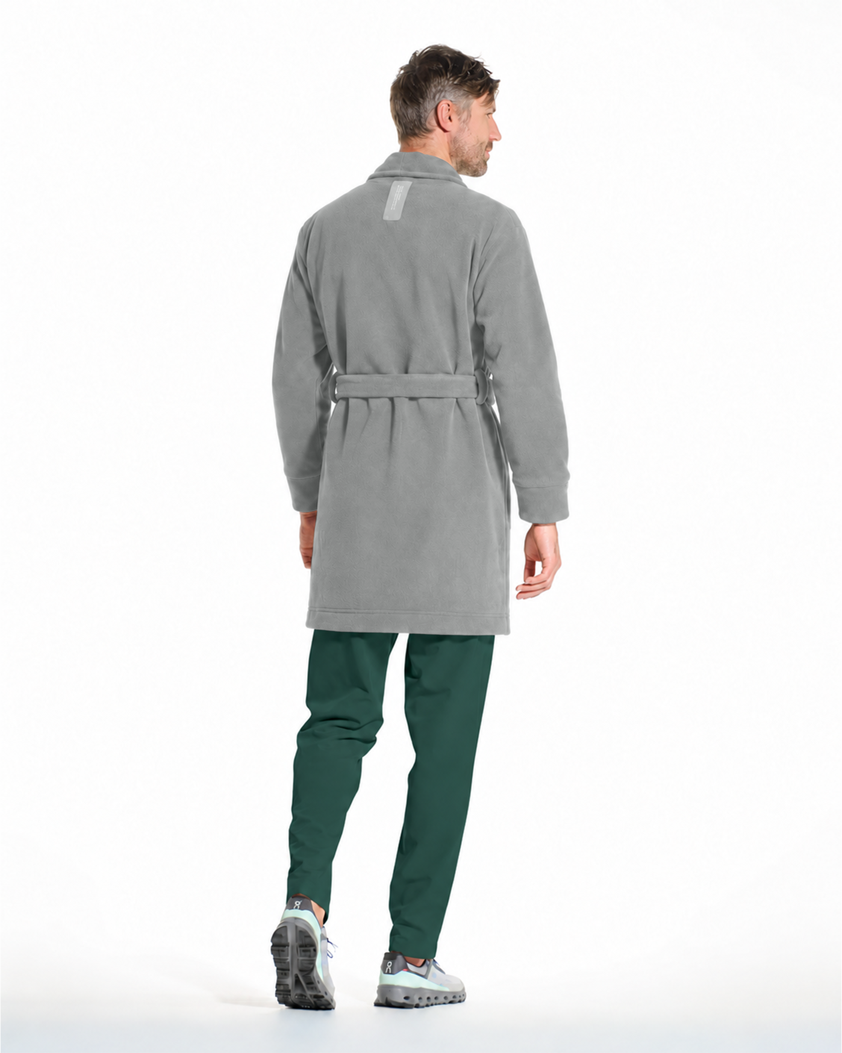 Halat medical barbati NORD gri - Image 6