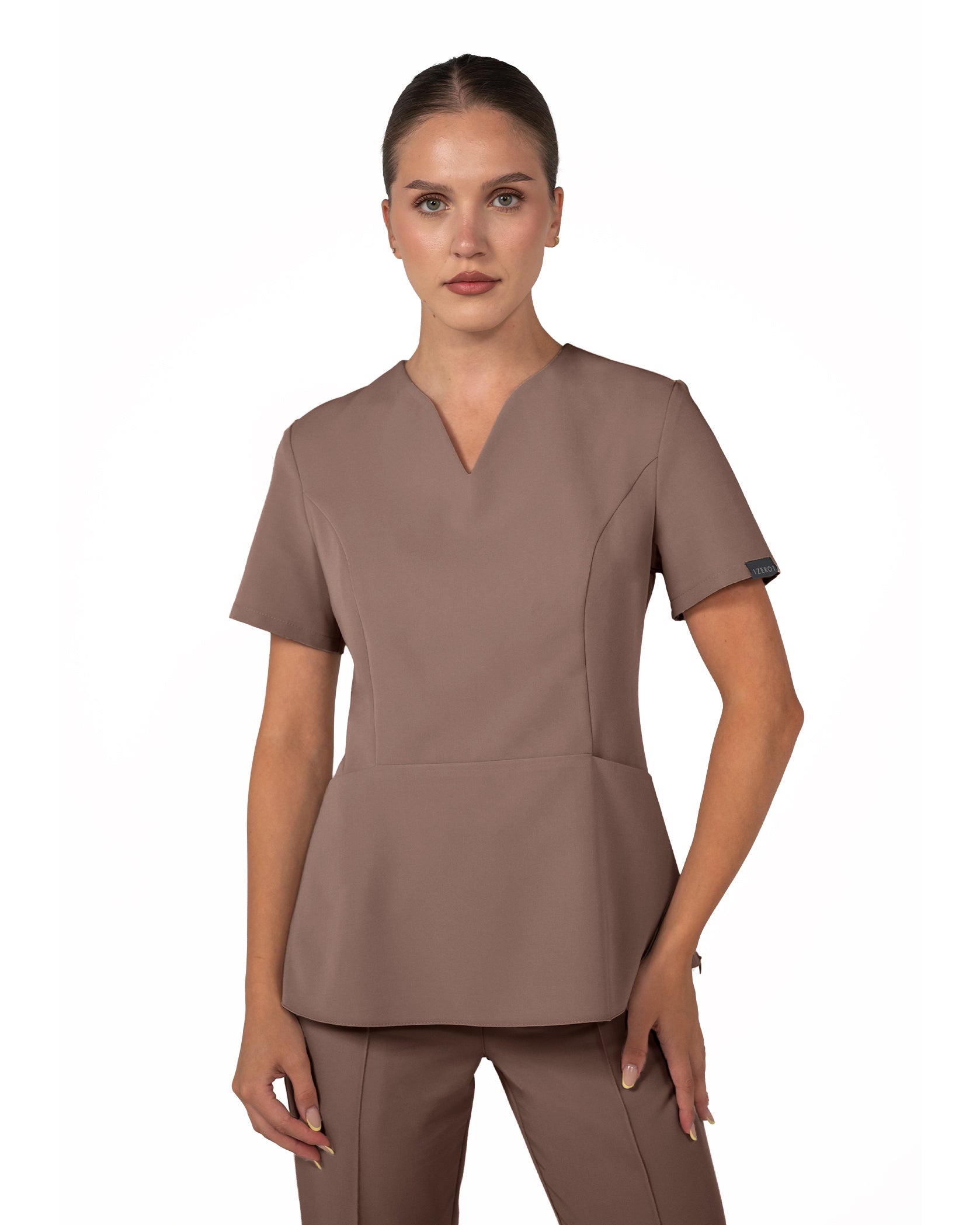 OPAL Cappuccino Scrub Top - Image 3