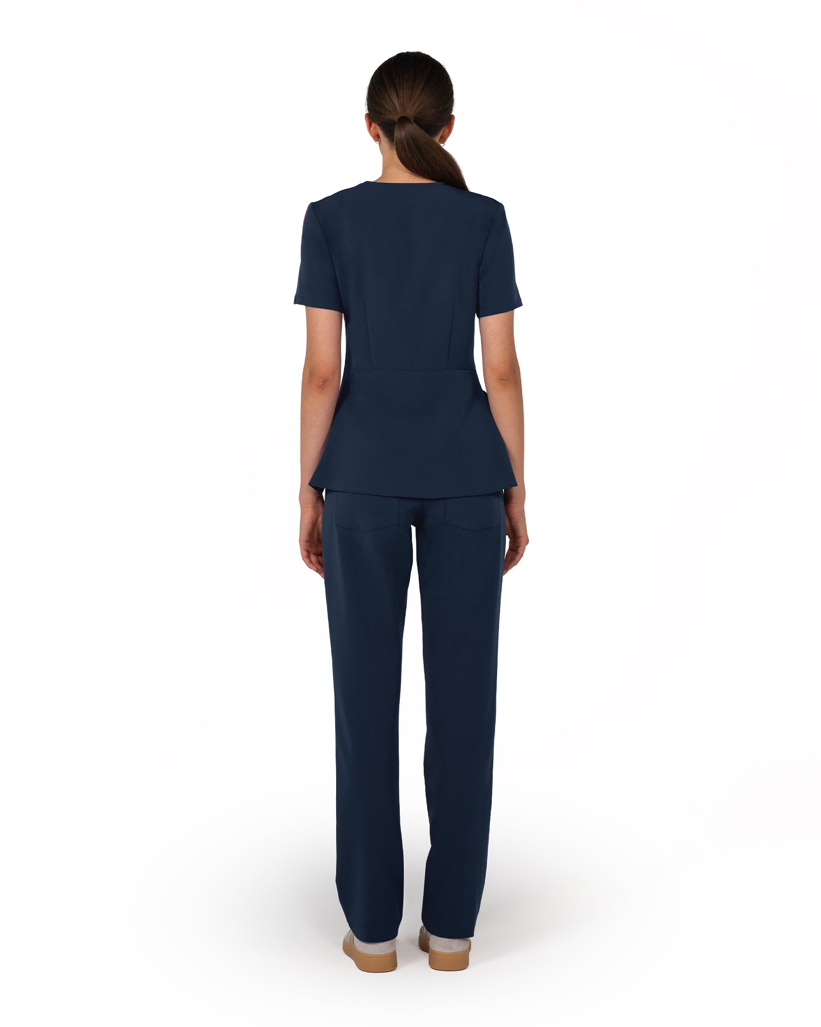 OPAL Navy Scrub Top - Image 5