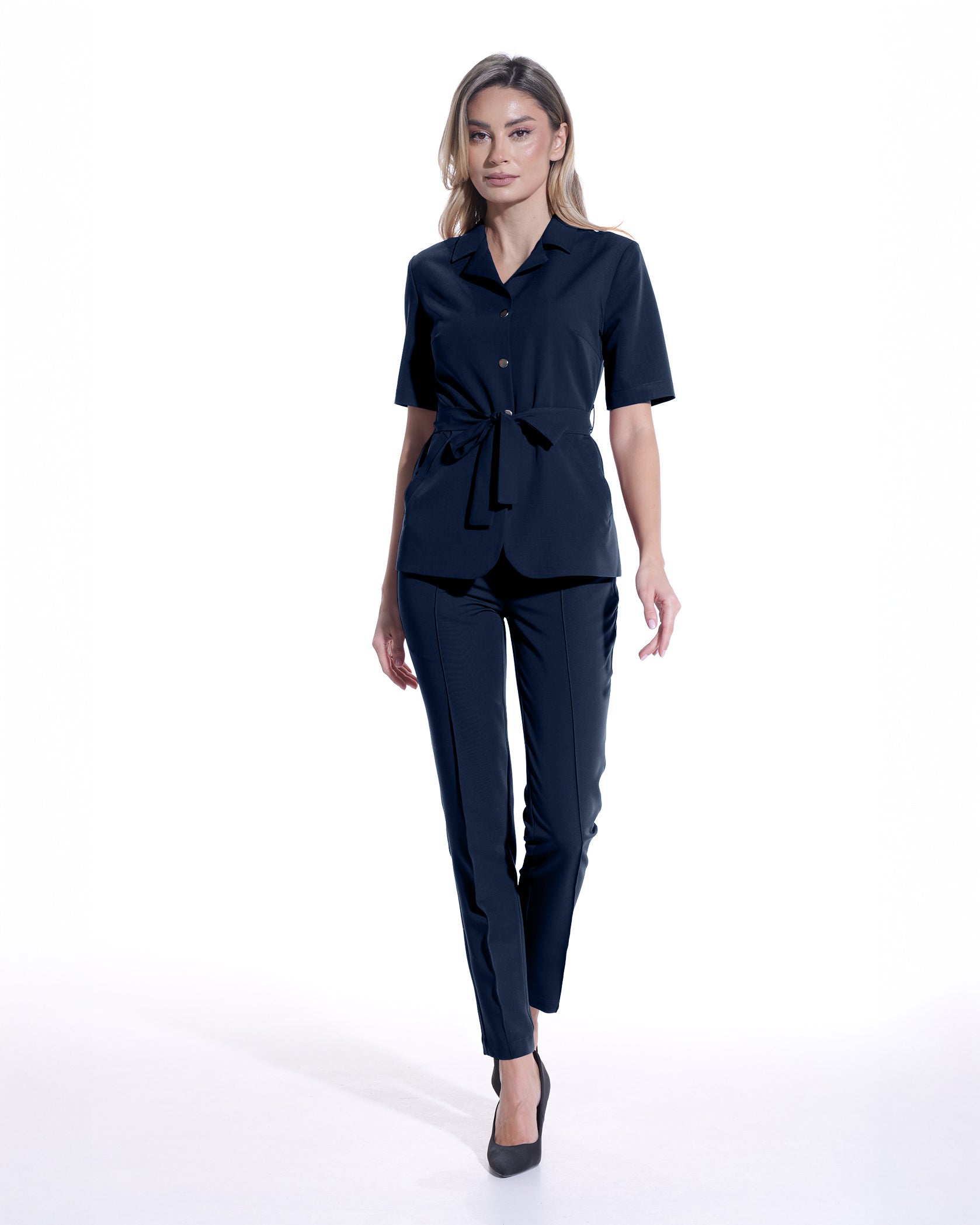 VENUS navy medical blouse - Image 5