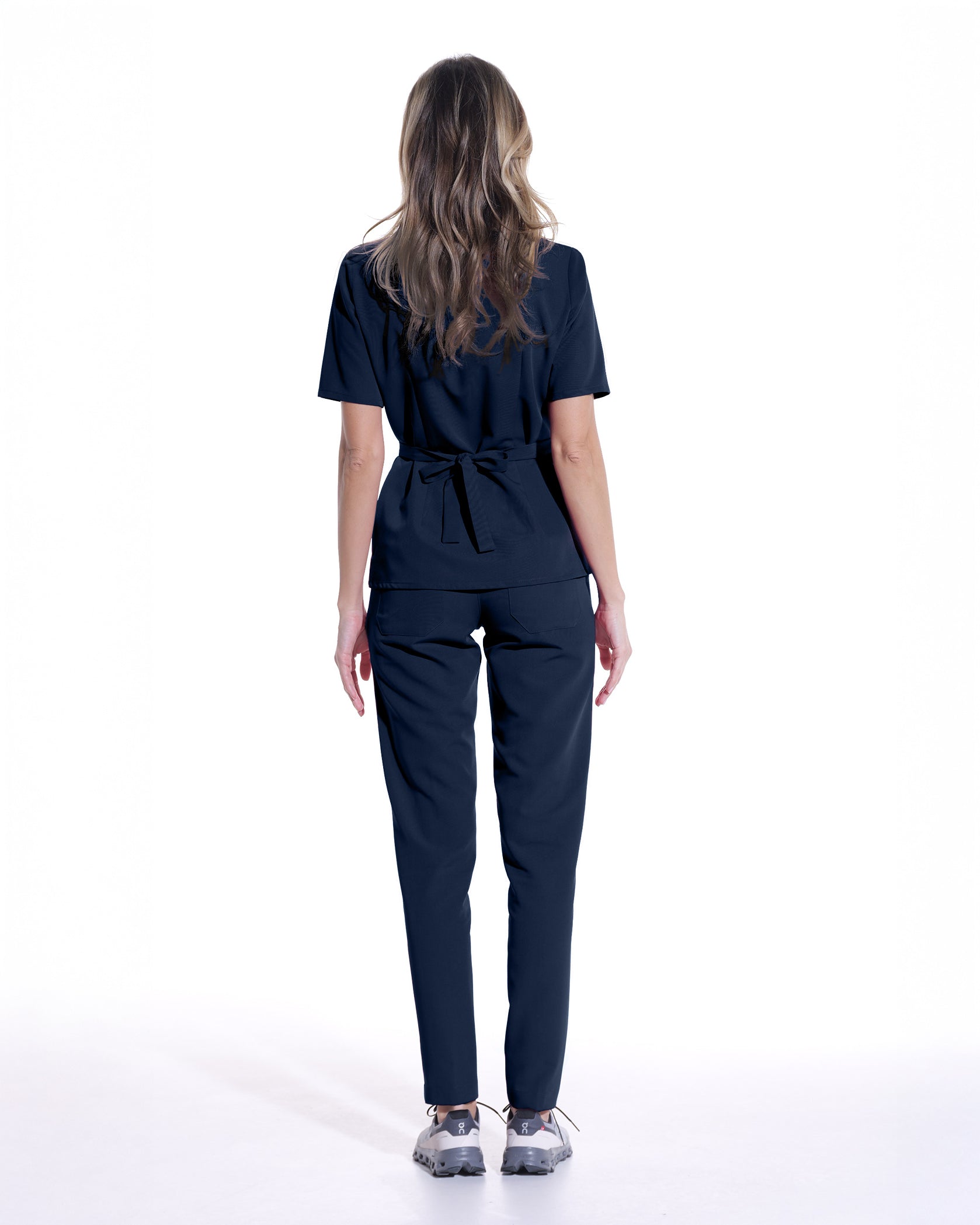 THALYA Medical Blouse navy - Image 6