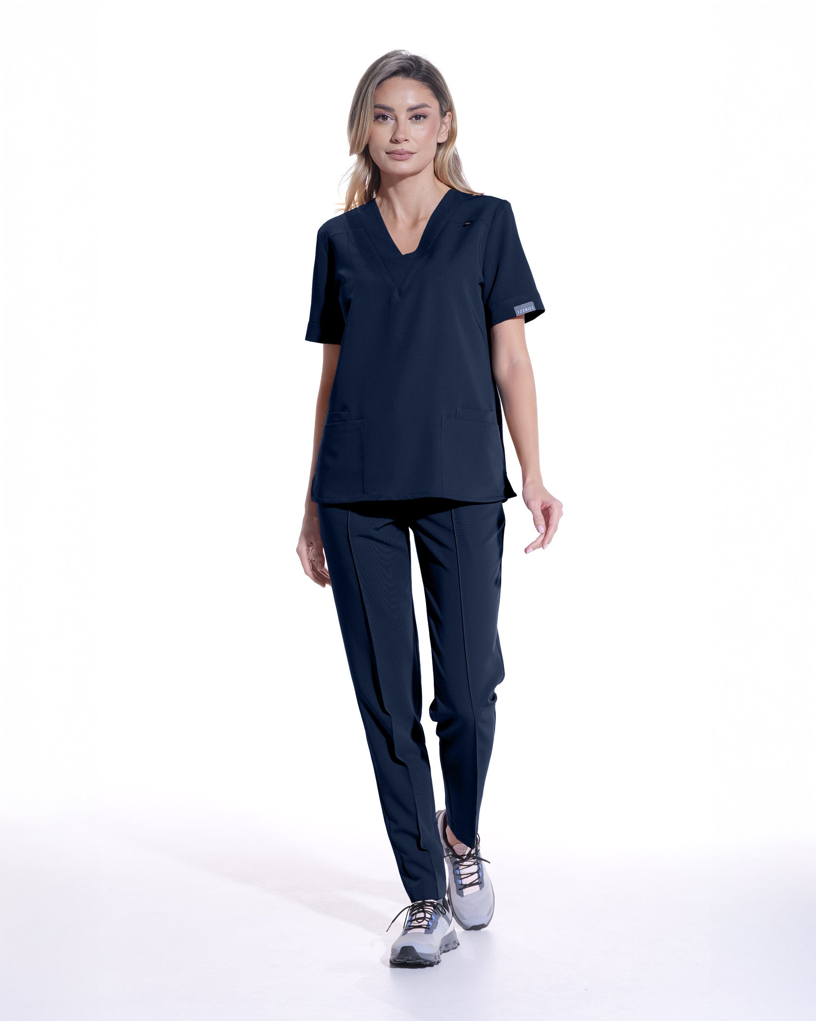 VERSO Medical Blouse navy - Image 4