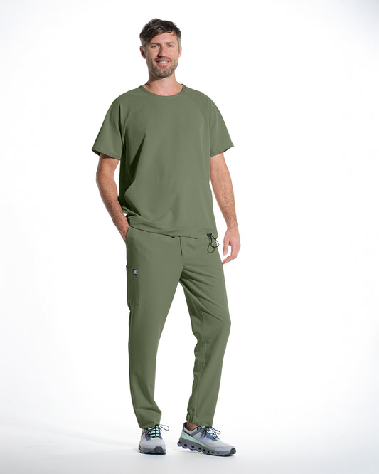 Pantaloni medicali barbati FORM olive