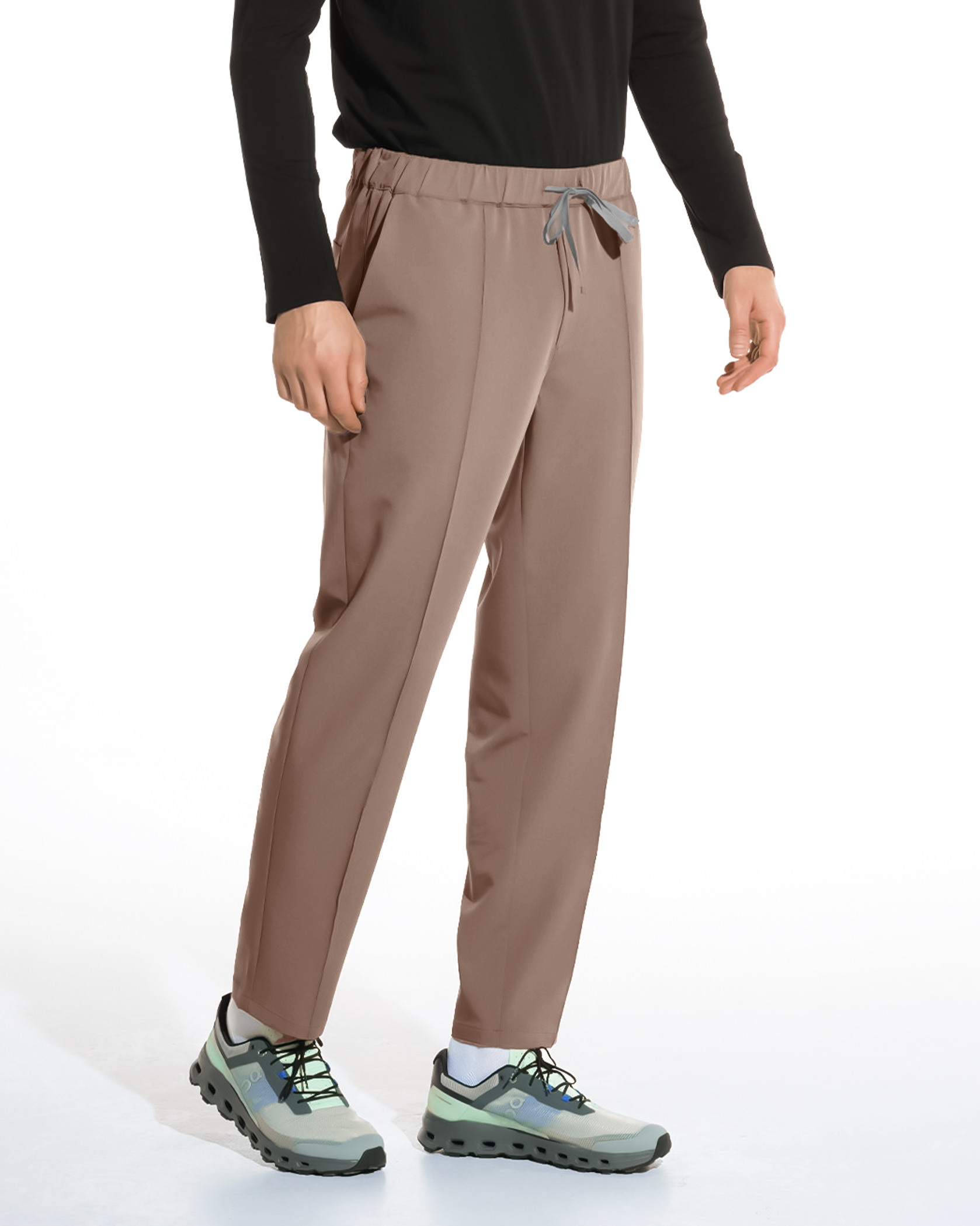 NORM men's cappuccino medical trousers - Close up details