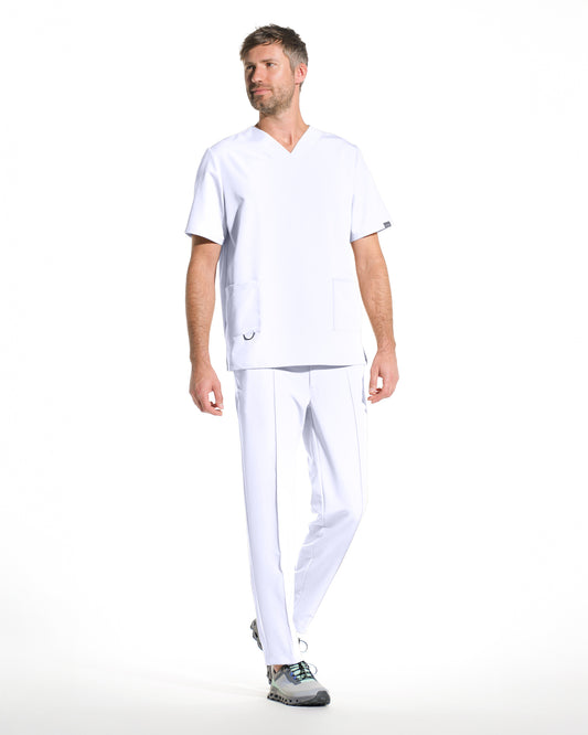 RAND White Scrub Top