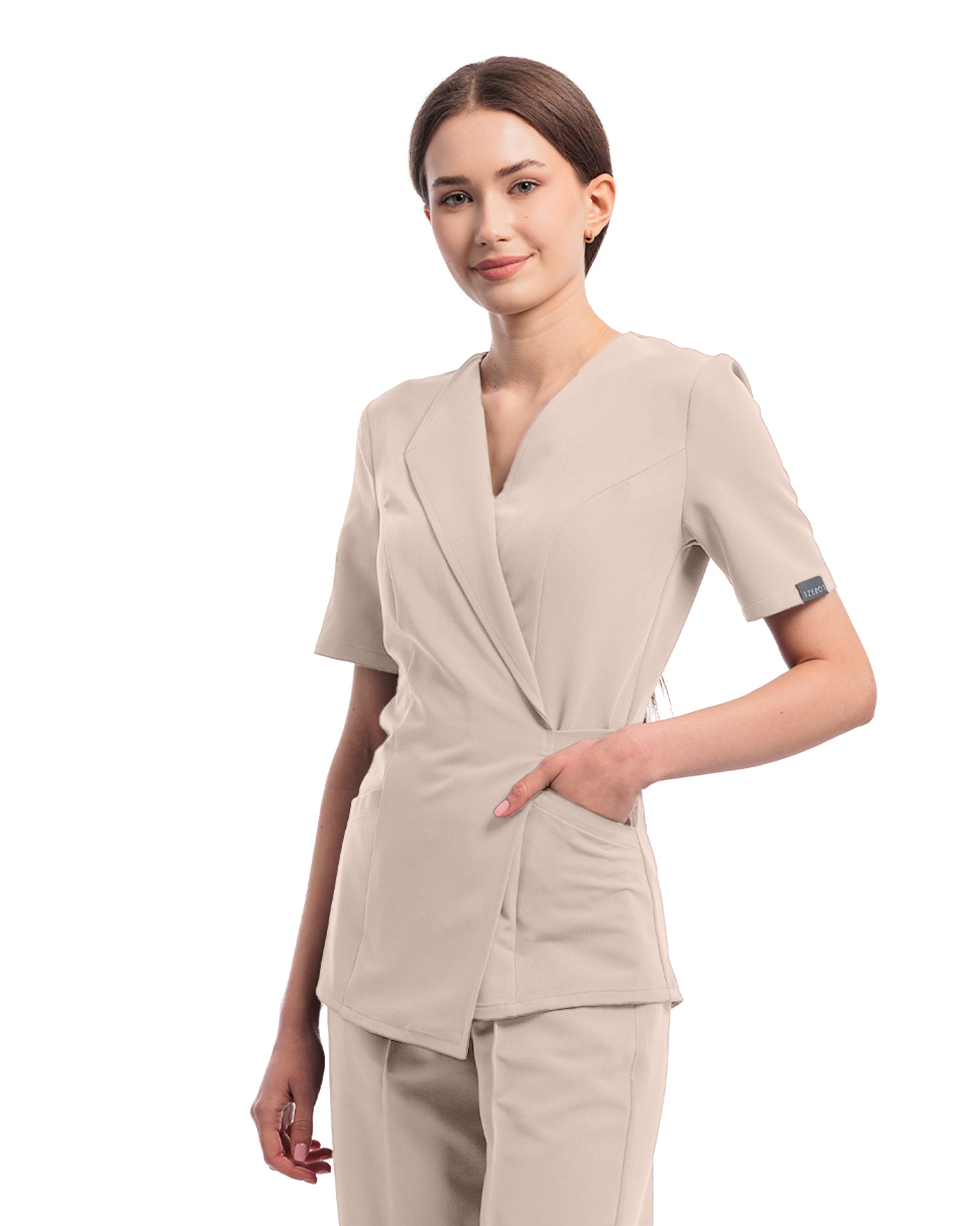 Costum medical STUDIO Latte - Close up details