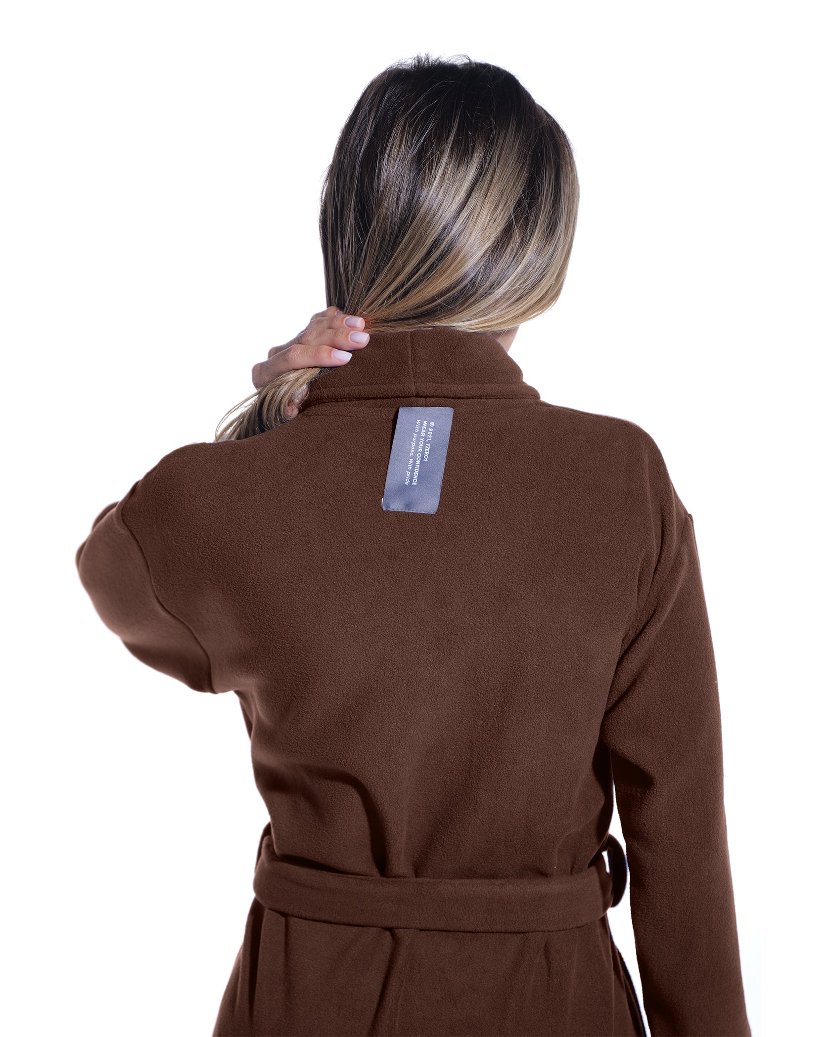 Halat medical dama SOFT mocha - Bild 3