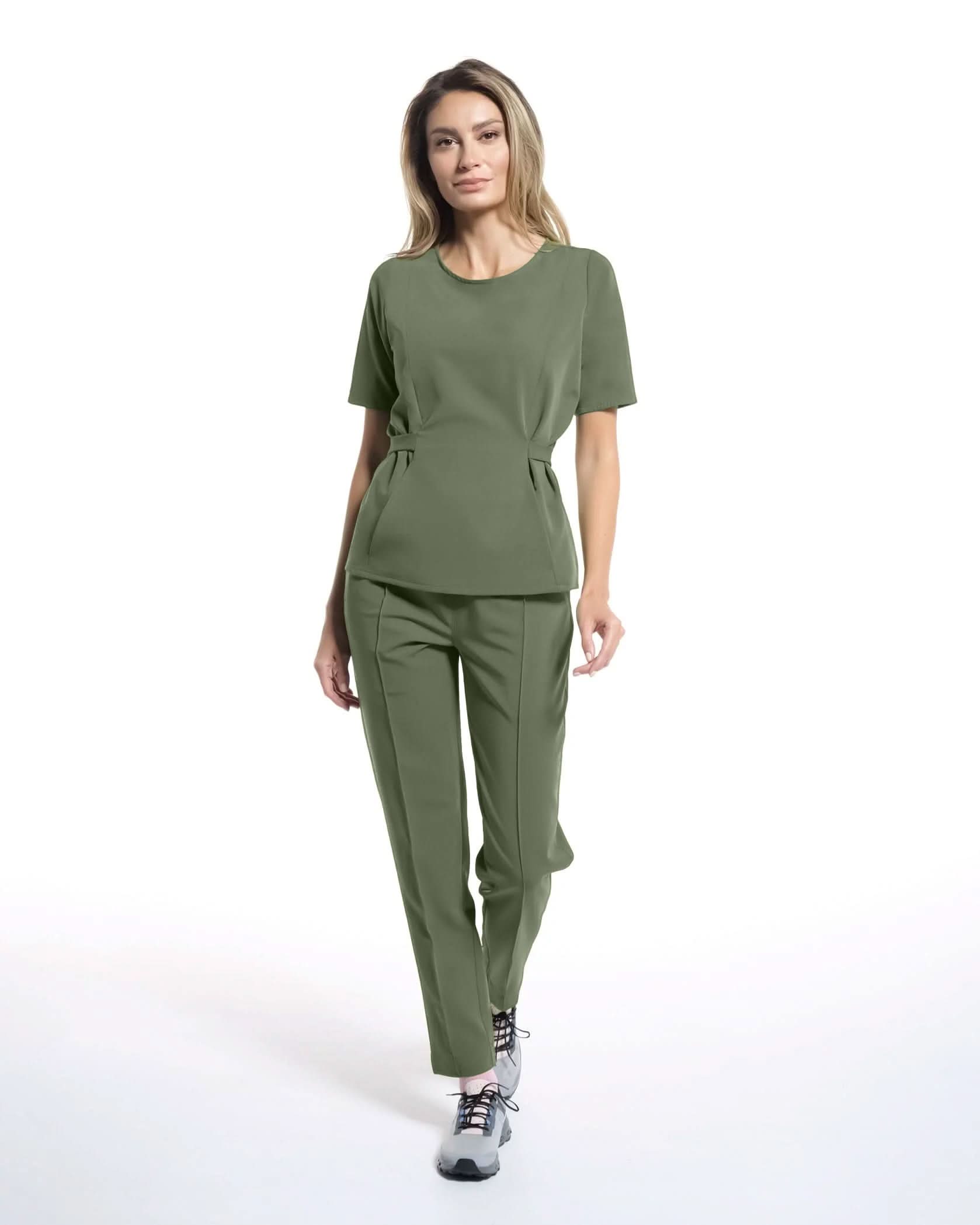 THALYA Olive Kasack - Vorderansicht