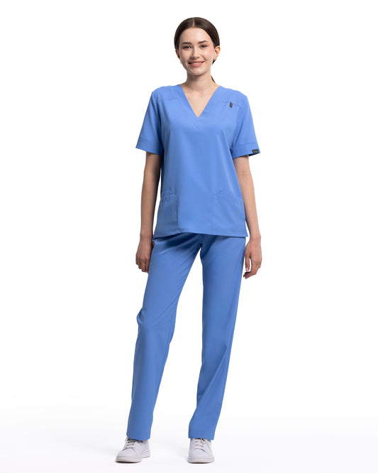 Bluza medicala VERSO ciel