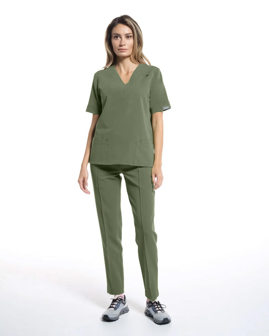 Costum medical CLASIC Olive