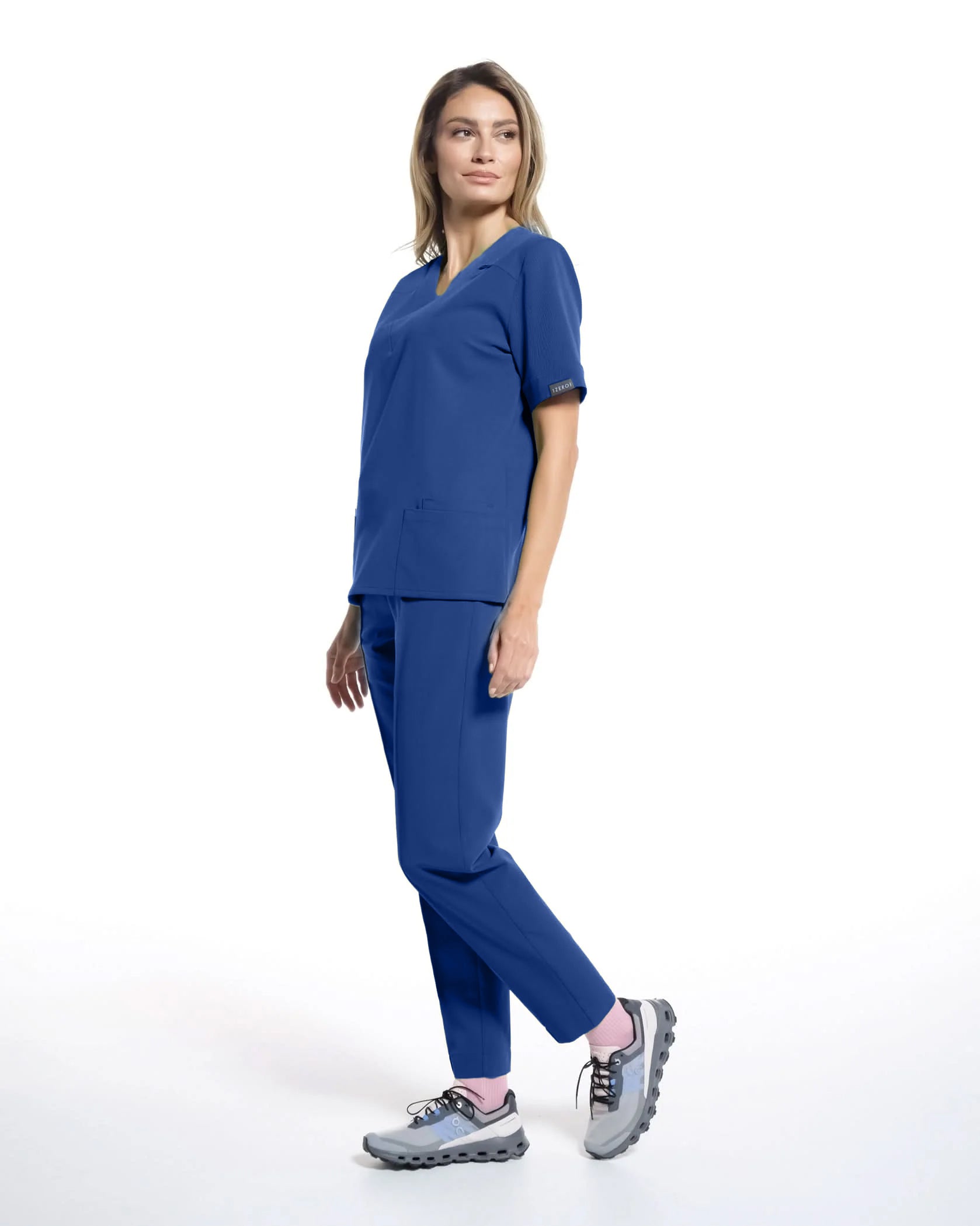 Costum medical CLASIC Royal Blue - Image 4
