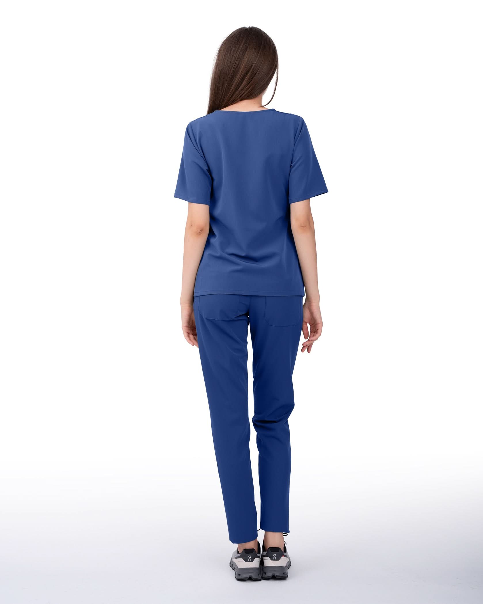 Bluza medicala ANAIS royal blue - 1zero1.ro
