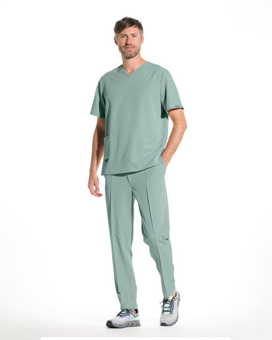 Herren-Arztkittel WAVE oliv