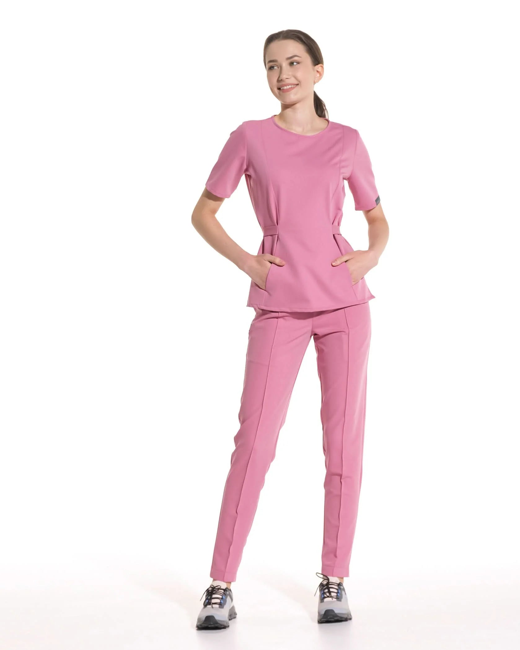Costum medical CONTOUR Rose Dust - Image 6