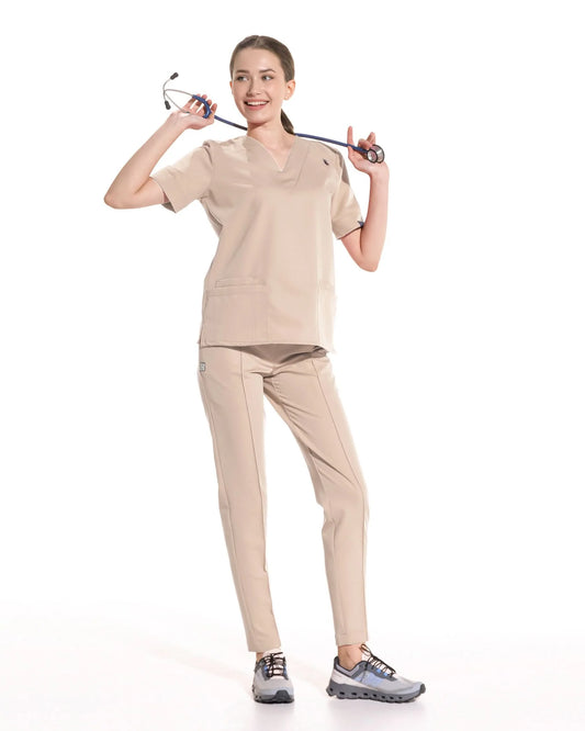 Costum medical CLASIC Latte