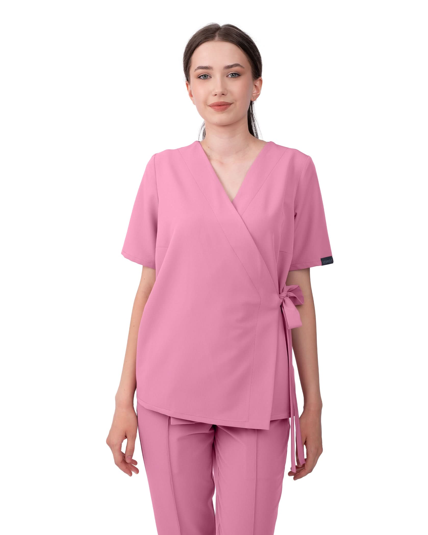 Bluza medicala ANAIS rose dust - 1zero1.ro