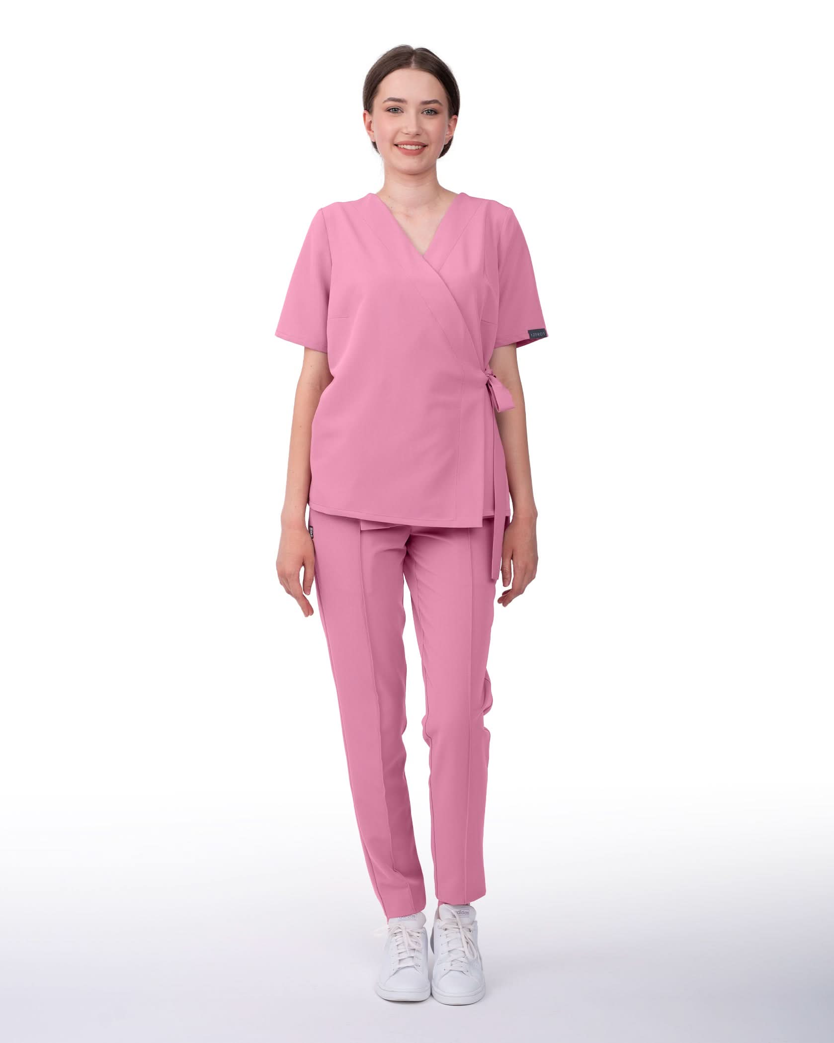 Bluza medicala ANAIS rose dust - 1zero1.ro