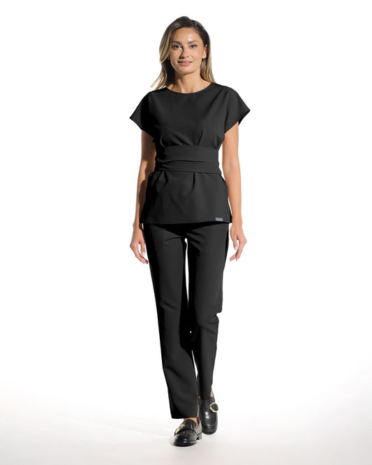 Costum medical CELESTE Negru