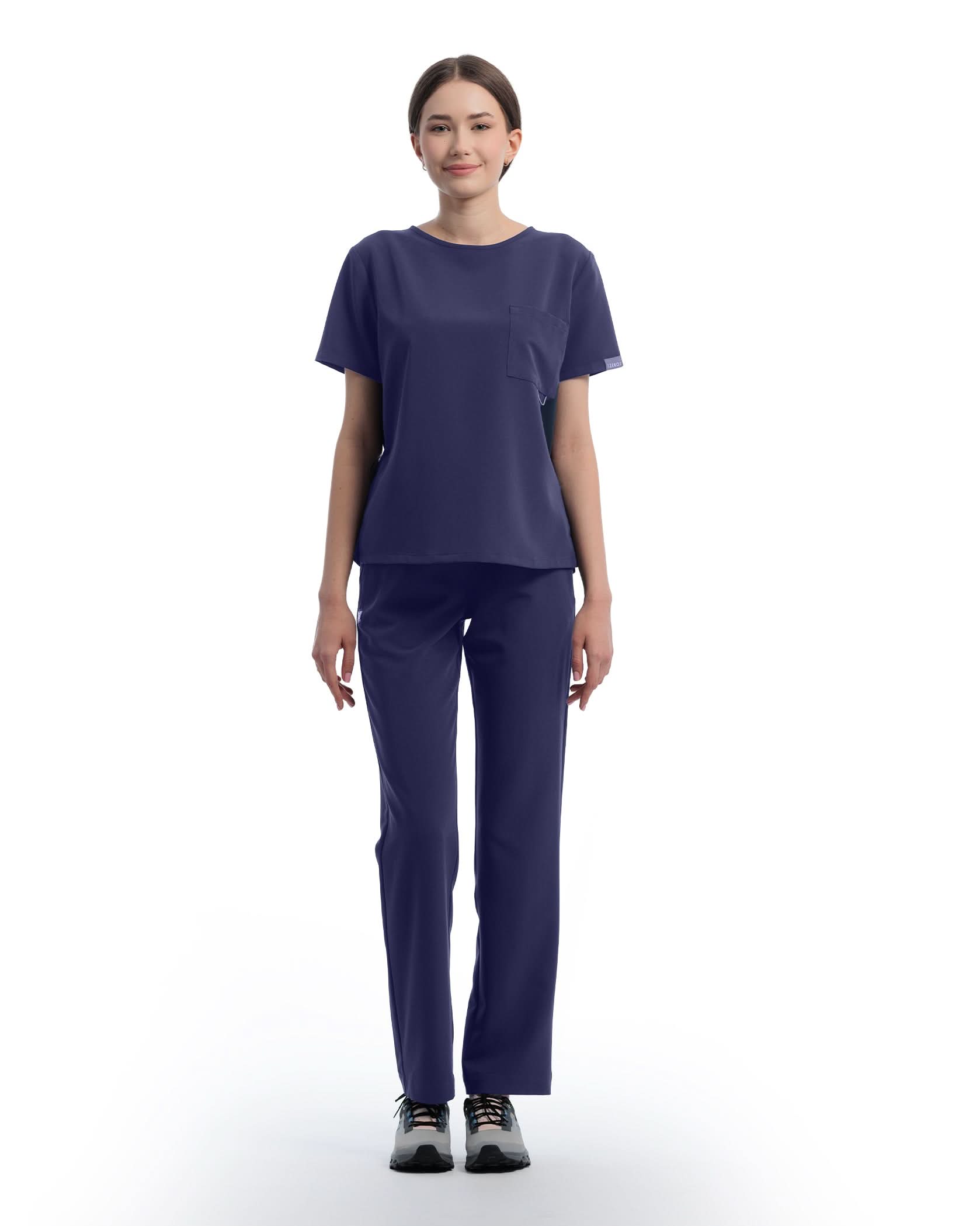 FLOW Navy Kasack - Vorderansicht