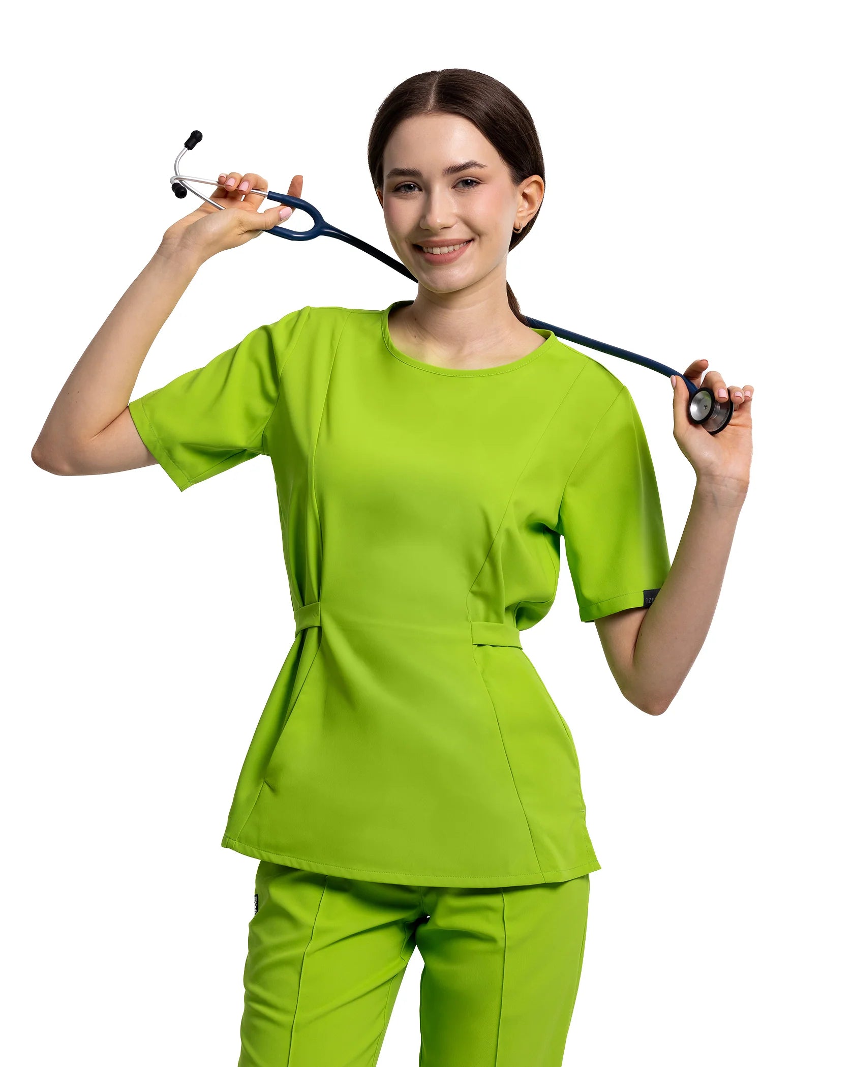 Costum medical CONTOUR Kiwi - Detail Nahaufnahme