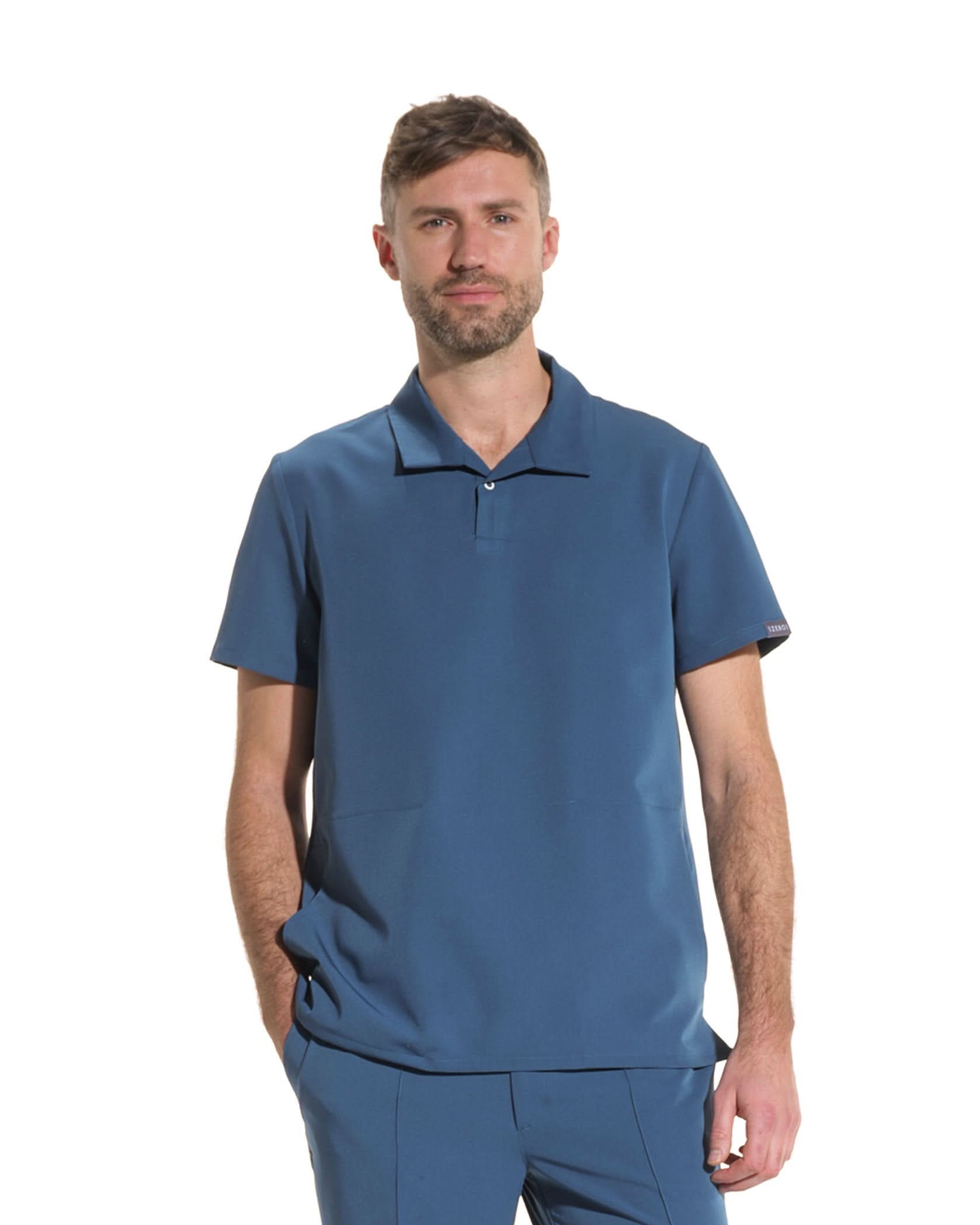 Bluza medicala barbati COS marine - 1zero1.ro
