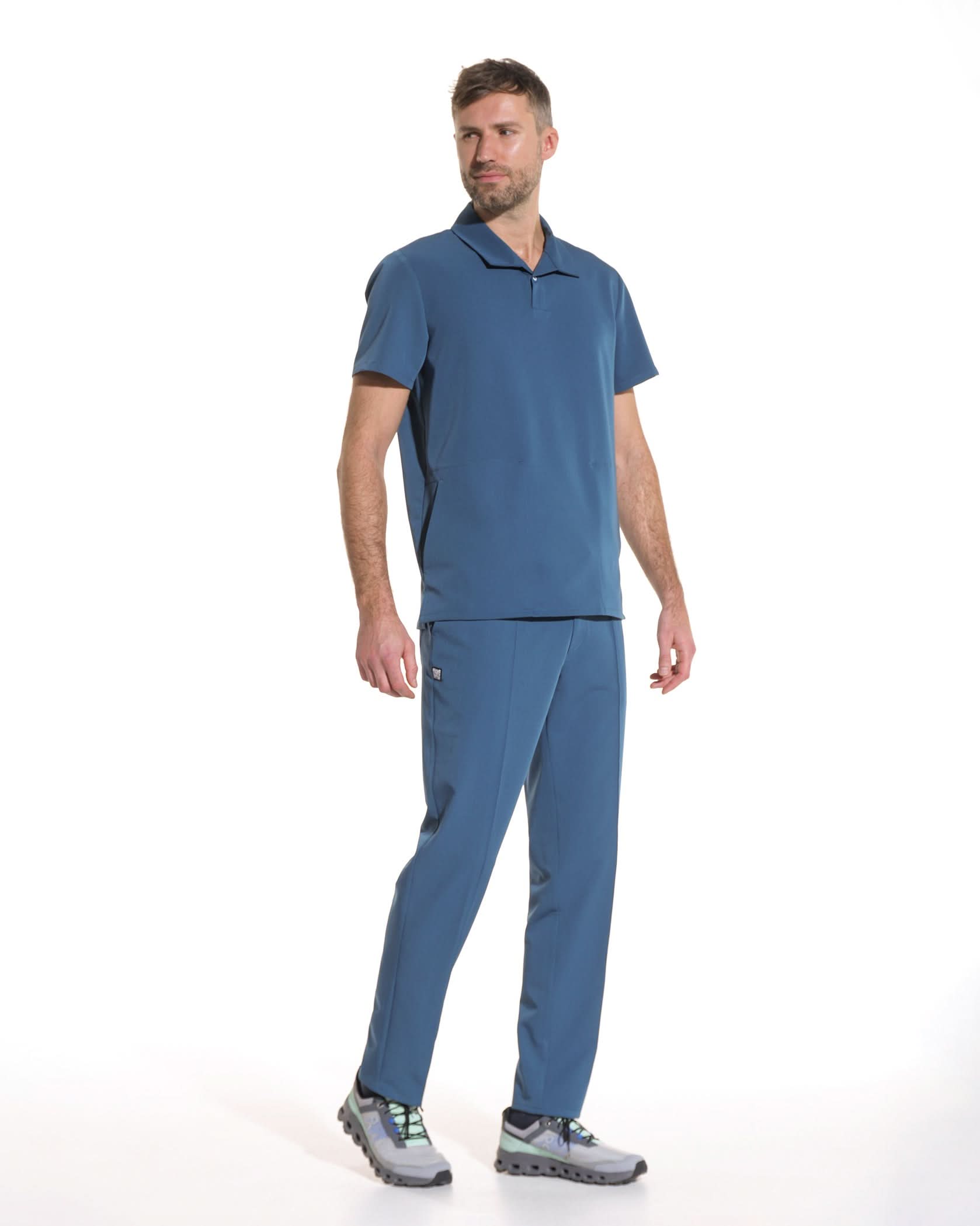 Bluza medicala barbati COS marine - 1zero1.ro