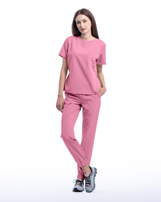 Bluza medicala FLOW rose dust