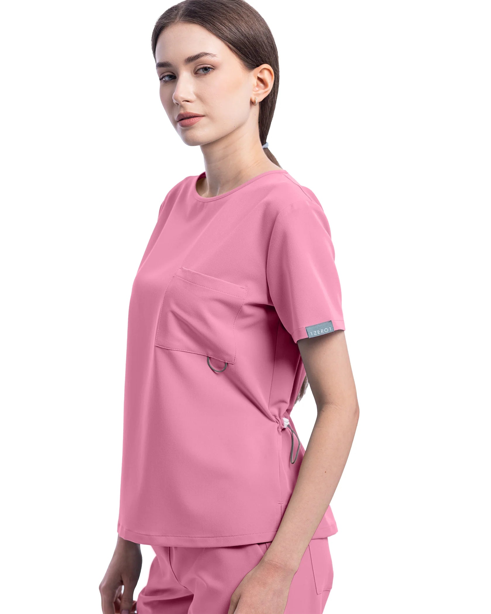 Costum medical ACTIVE Rose Dust - Detail Nahaufnahme