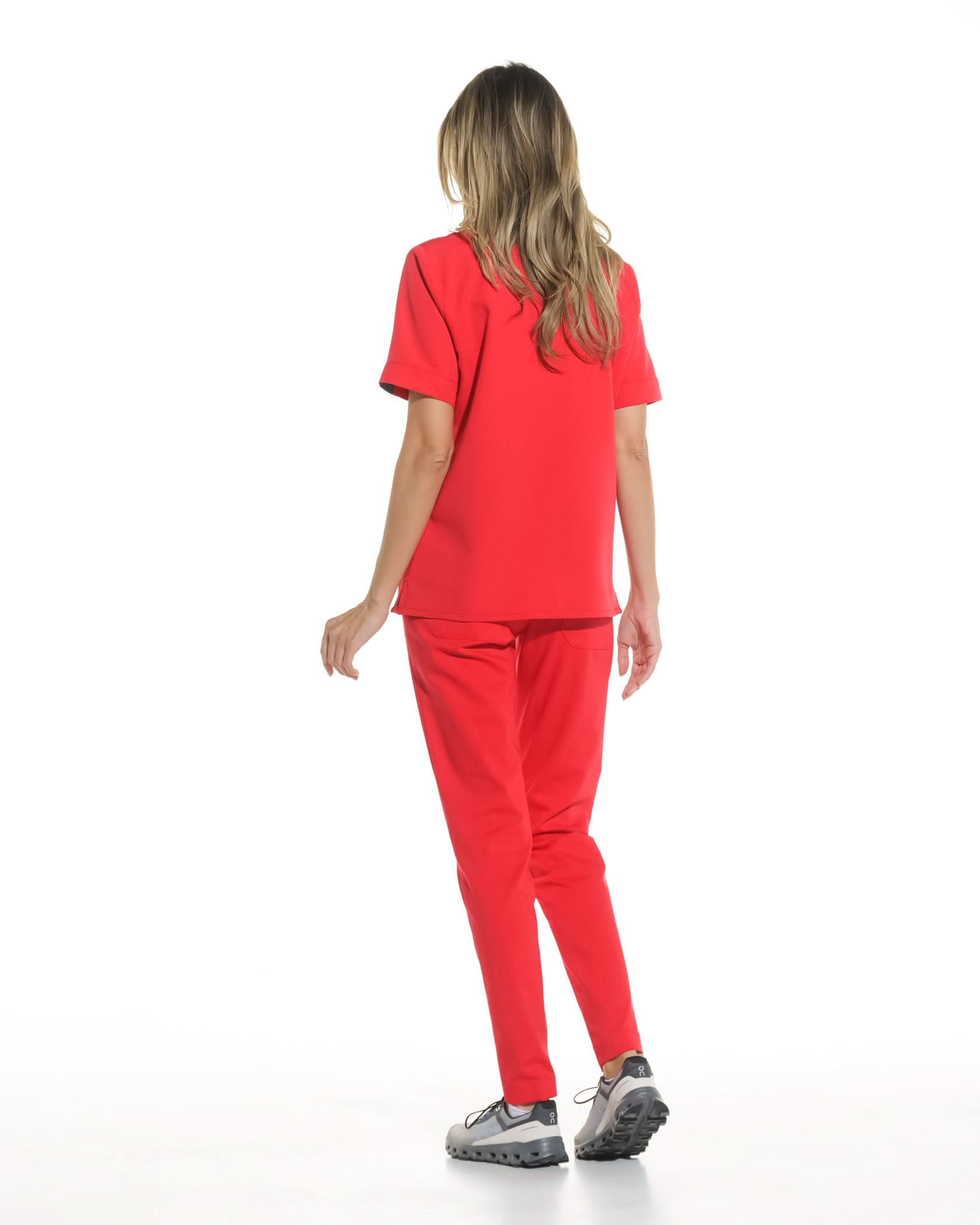 Bluza medicala VERSO rosu - 1zero1.ro