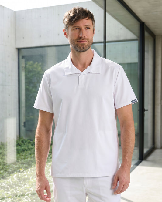 COS White Scrub Top