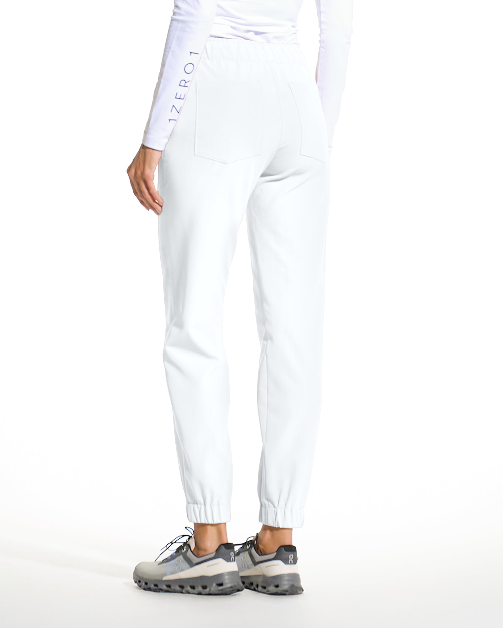 Costum medical ACTIVE Alb - Bild 7