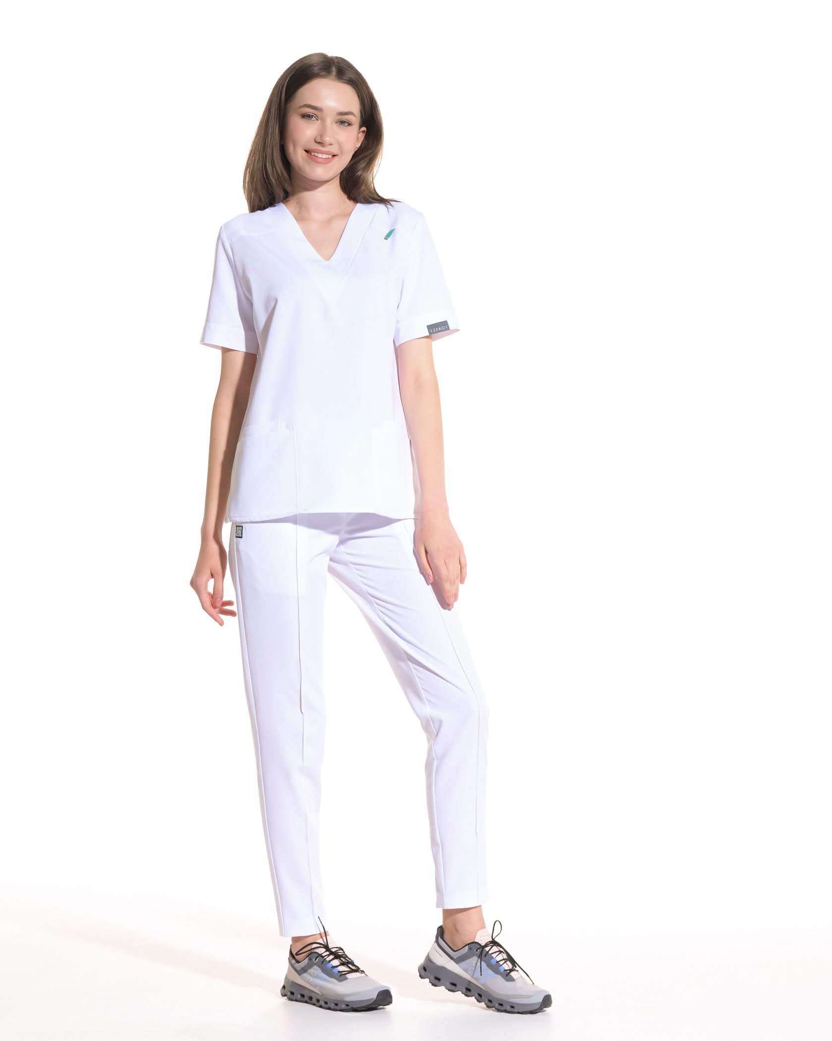 Costum medical CLASIC Alb - Bild 5