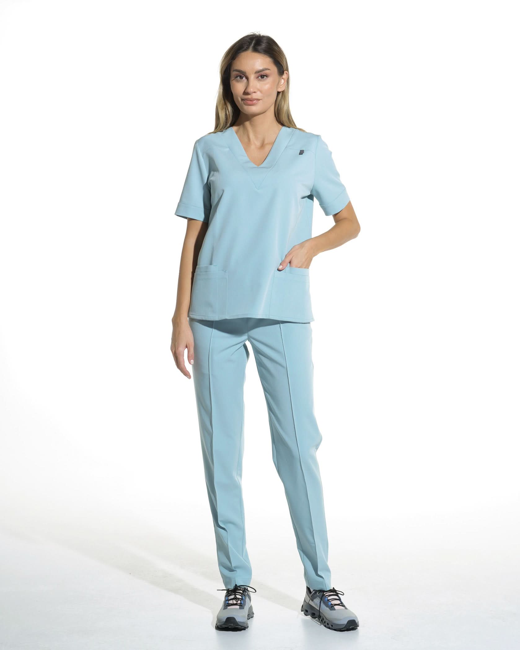 Costum medical CLASIC Blue - Image 4