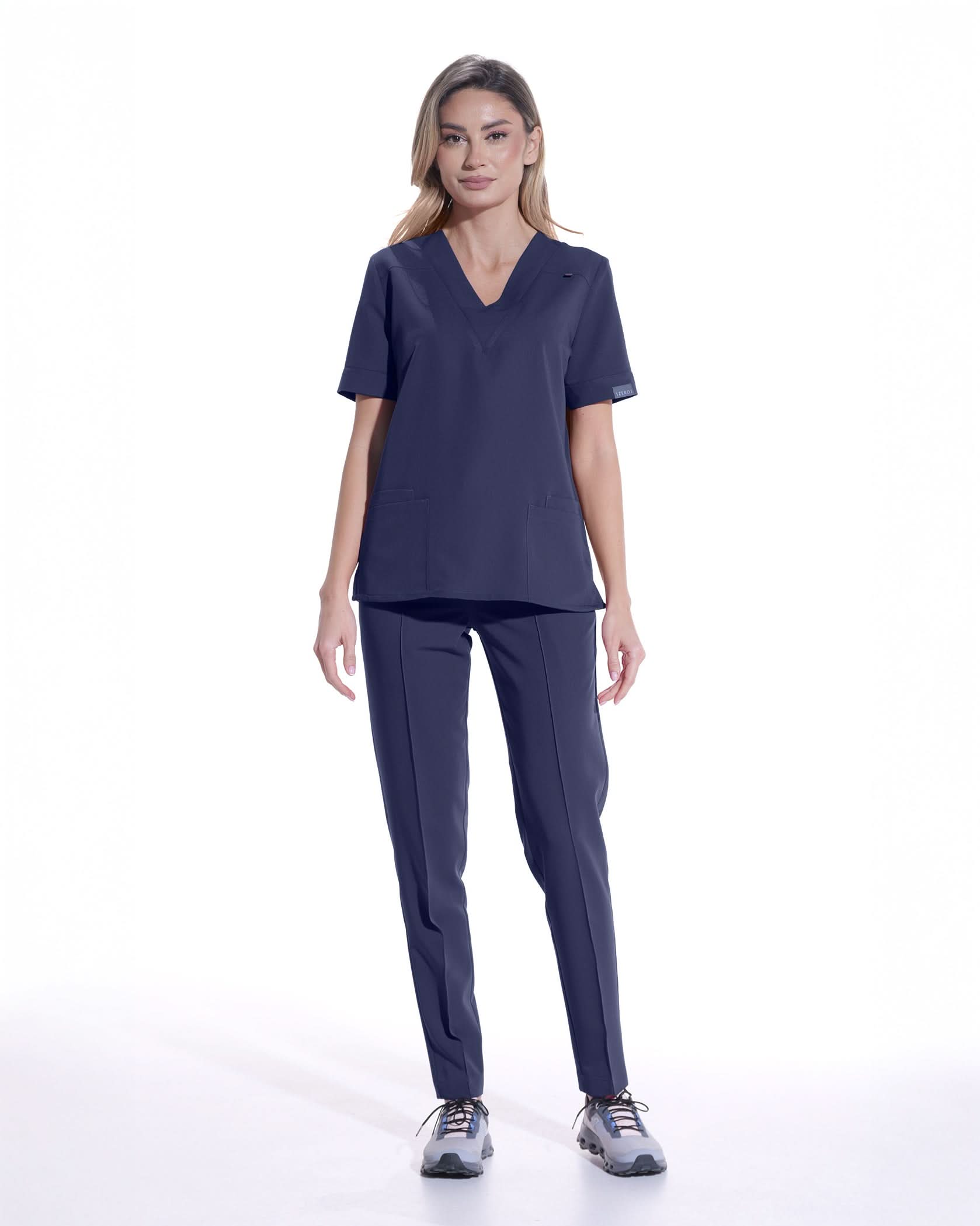 Costum medical CLASIC Navy - Front view
