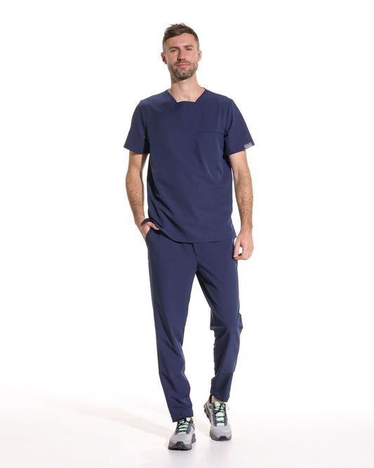 Men's RIZZ navy medical scrubs