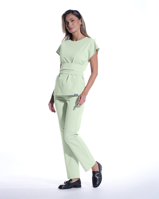 Costum medical STYLE dama Matcha