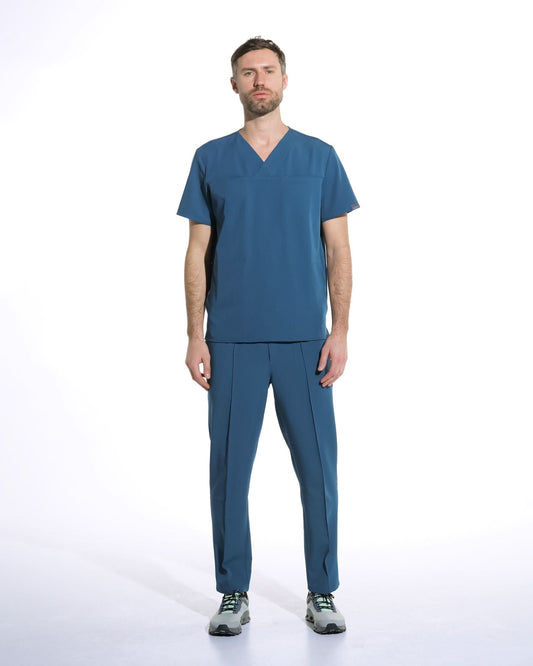 Pantaloni medicali barbati NORM marine