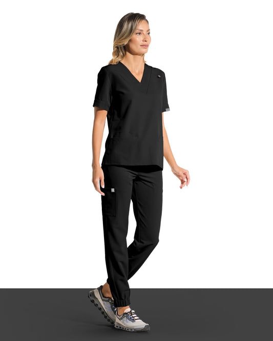 FLEX black medical trousers