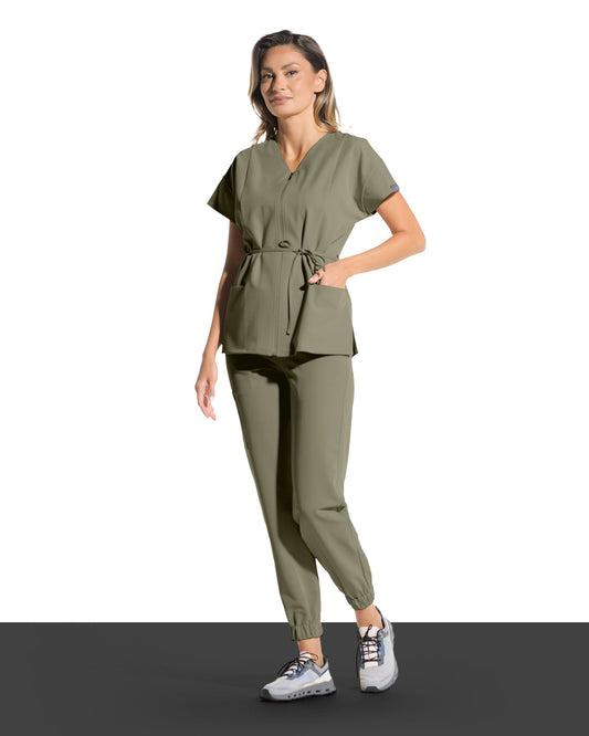 FLEX olive medical trousers
