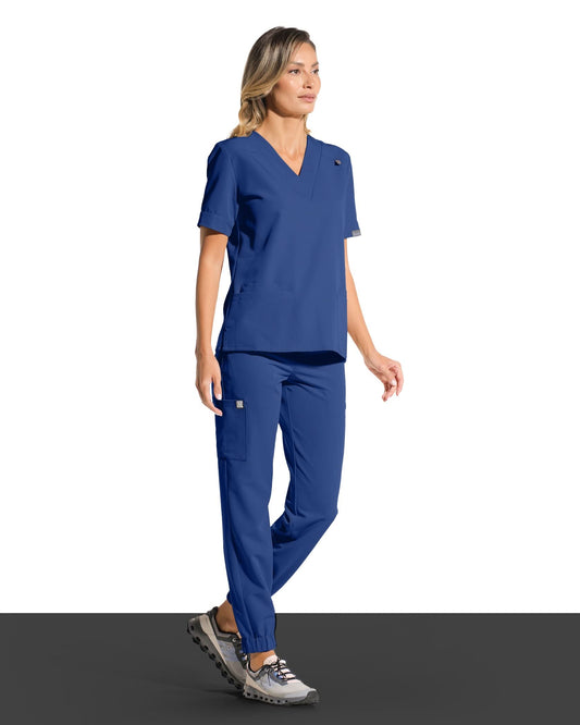 FLEX royal blue medical trousers