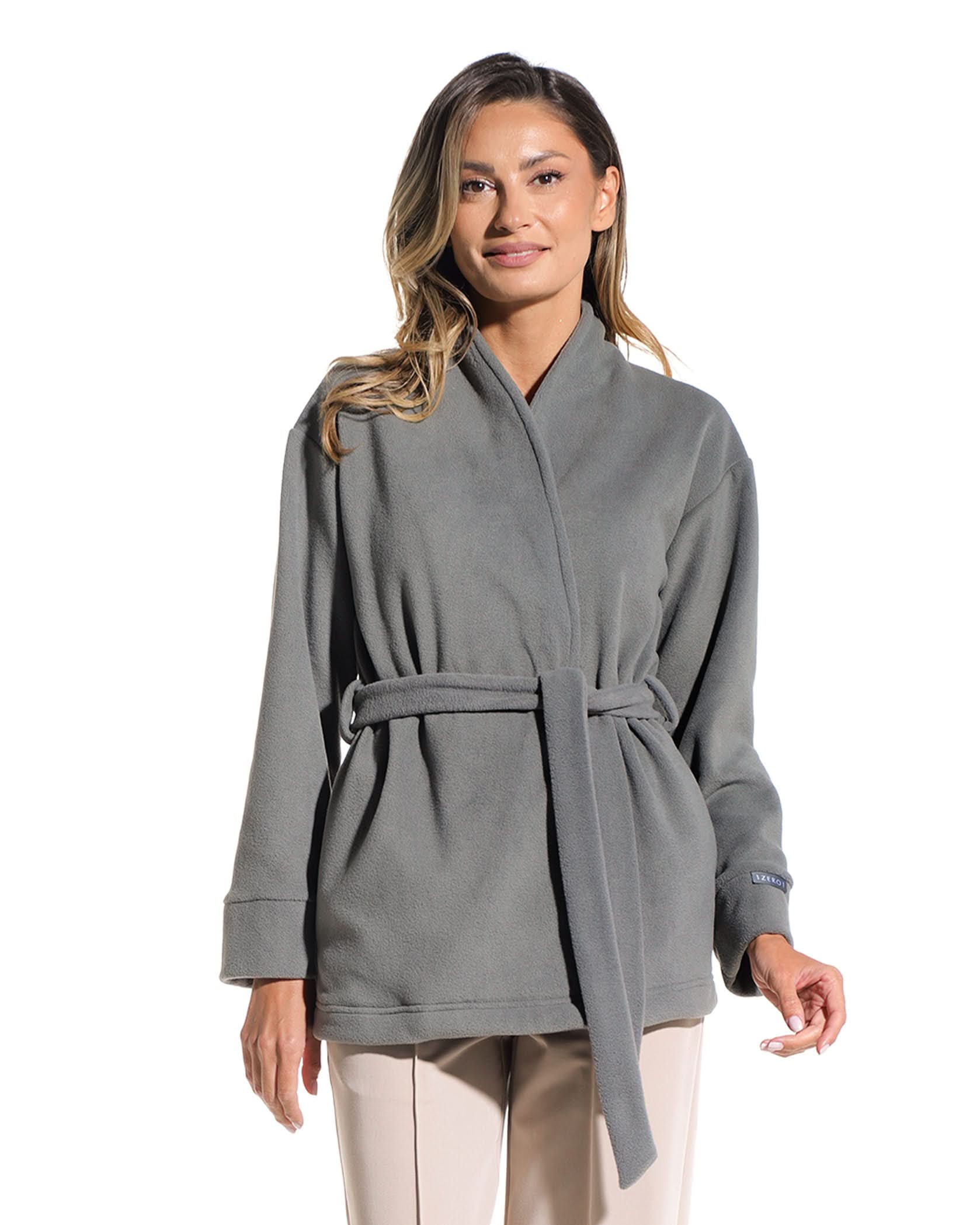 Damen-Arztkittel COZY Grau - Bild 4
