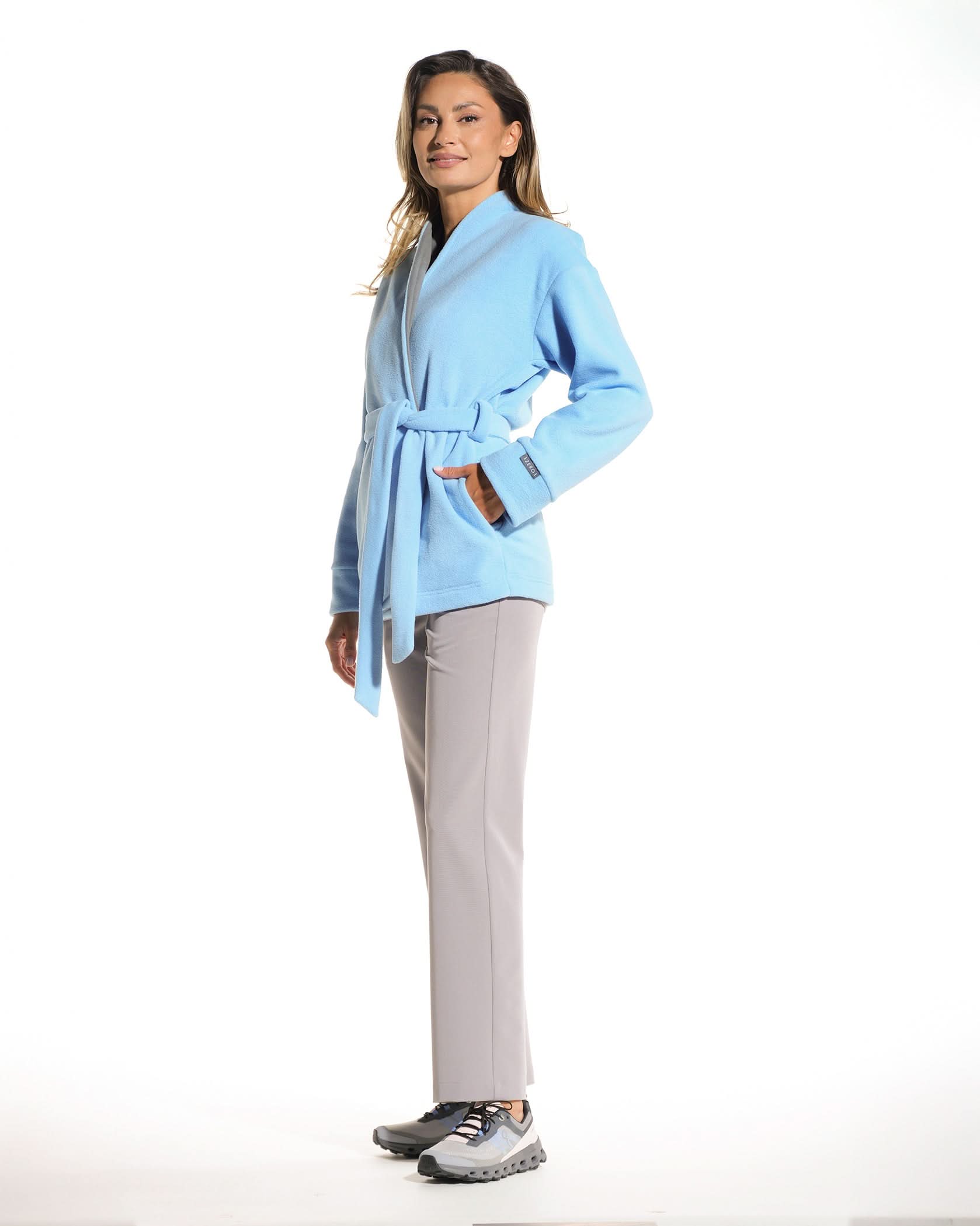 LOTUS Blue Medical Coat - Image 4