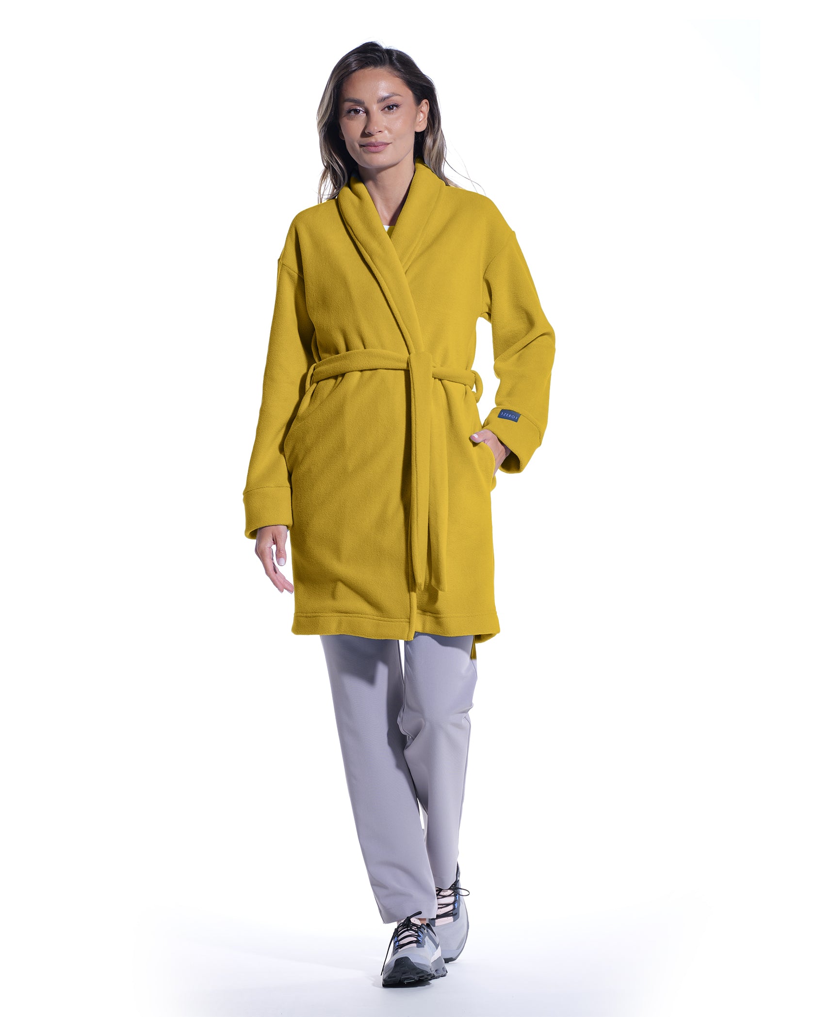 Halat medical dama SOFT lime - Front view