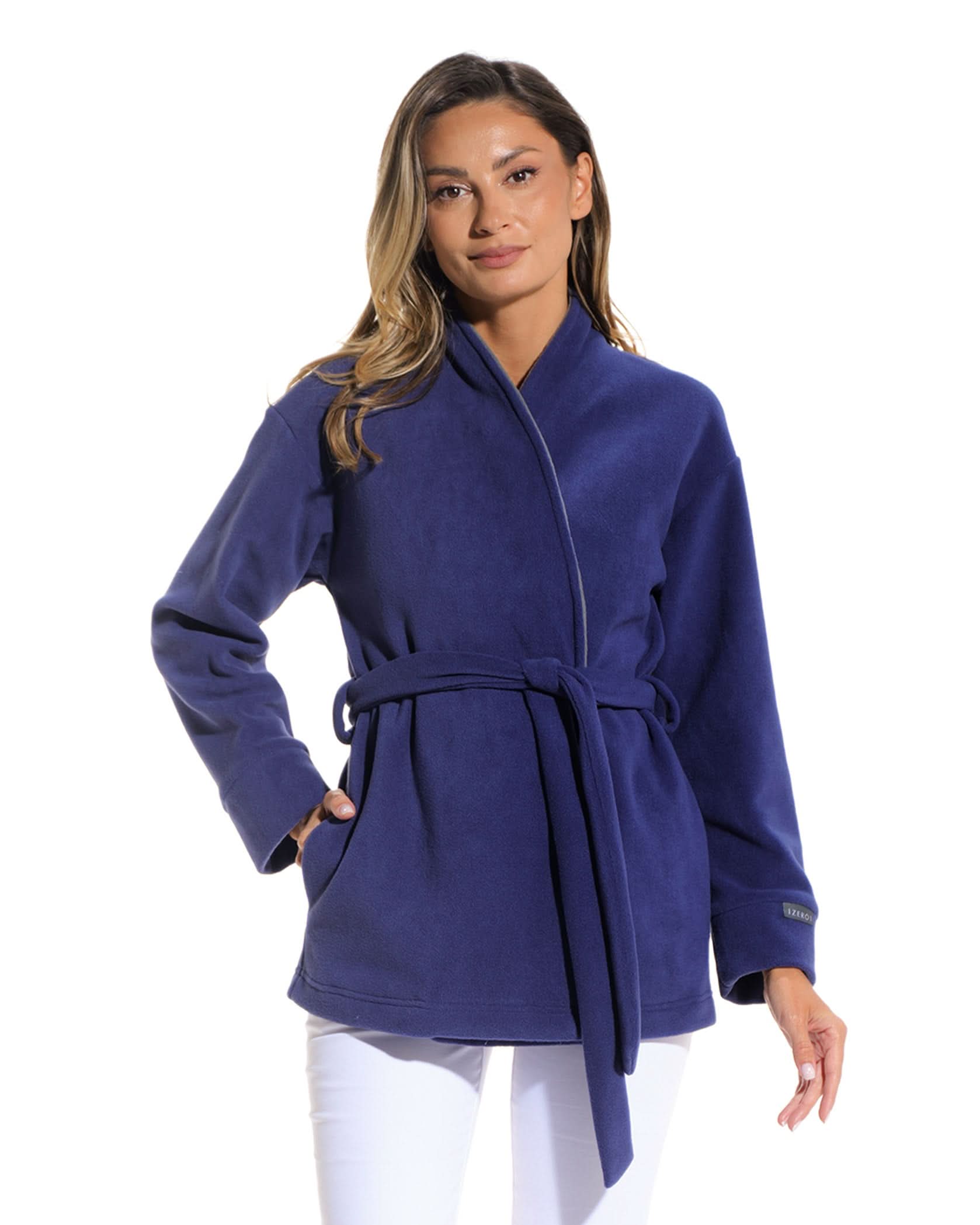 Women's COZY indigo medical coat - Image 4