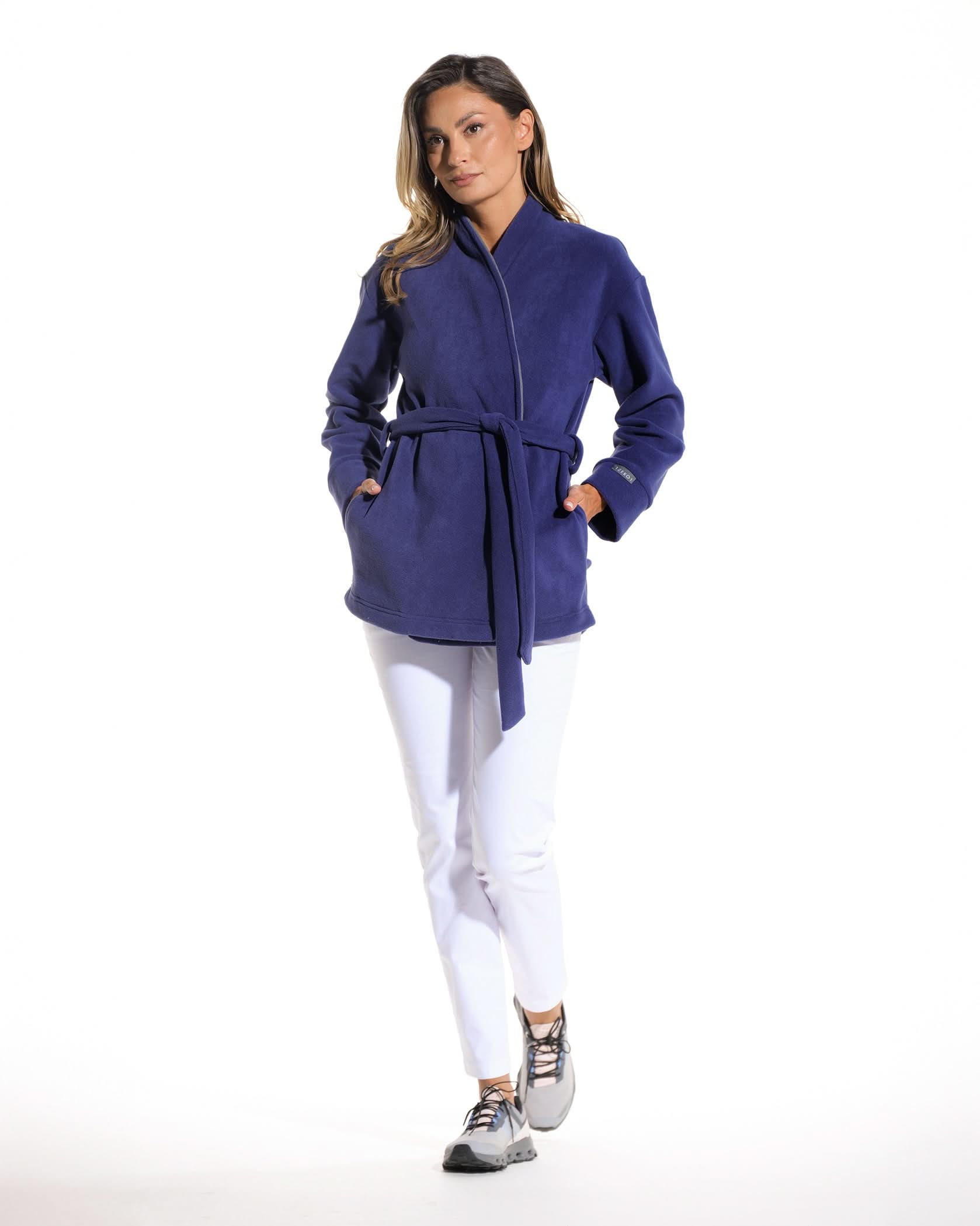Women's COZY indigo medical coat - Image 7