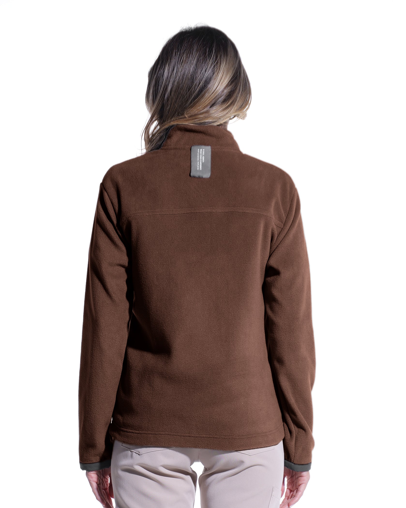 Jacheta medicala dama CLOUD mocha - Image 3
