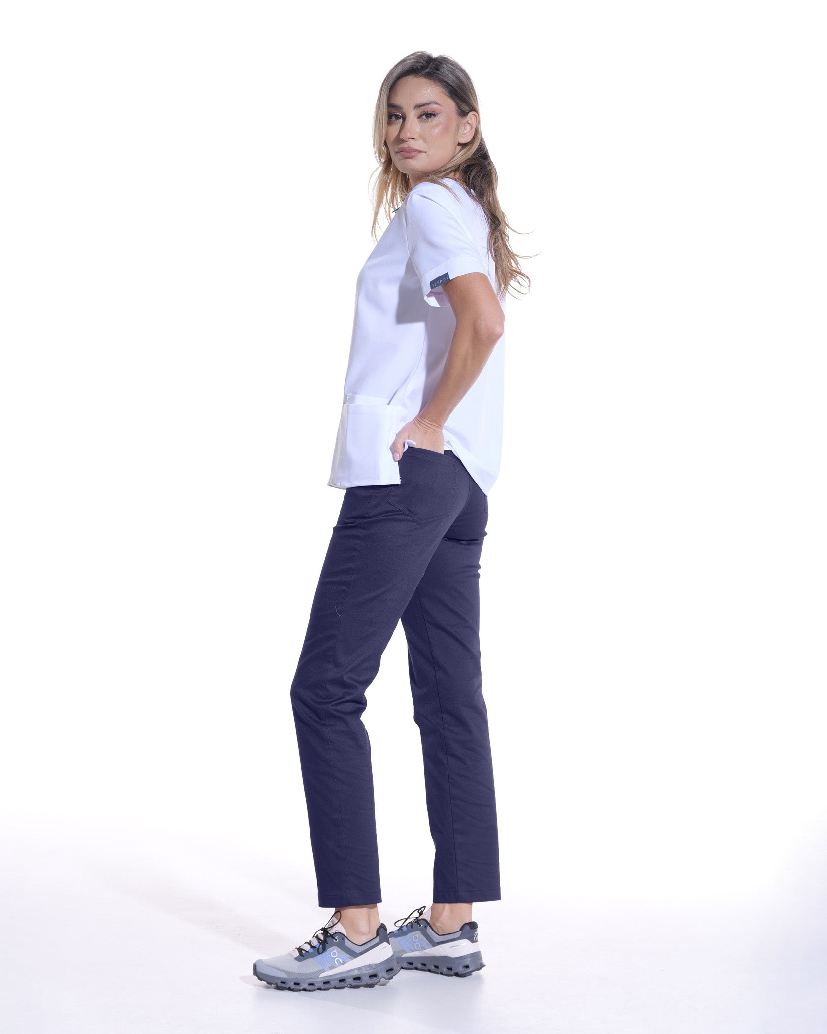JEANS Navy Scrub Pants - Image 4