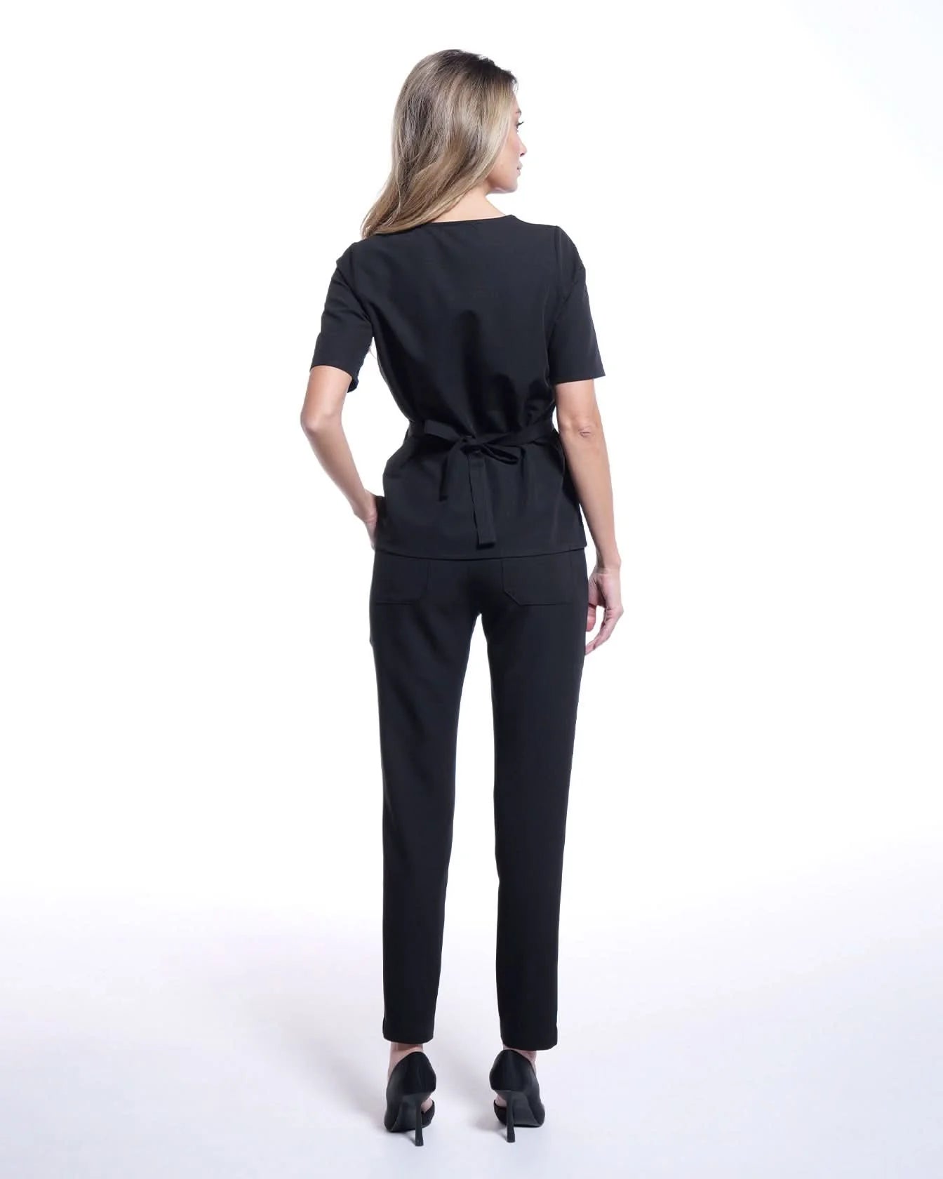 Costum medical CONTOUR Negru - Bild 5